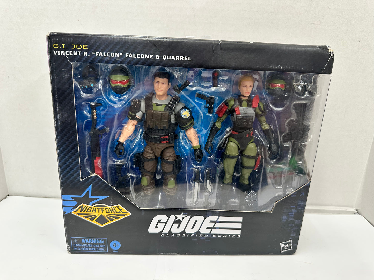 G.I. Joe Classified Series #138, Night Force Vincent R. Falcon Falcone & Quarrel