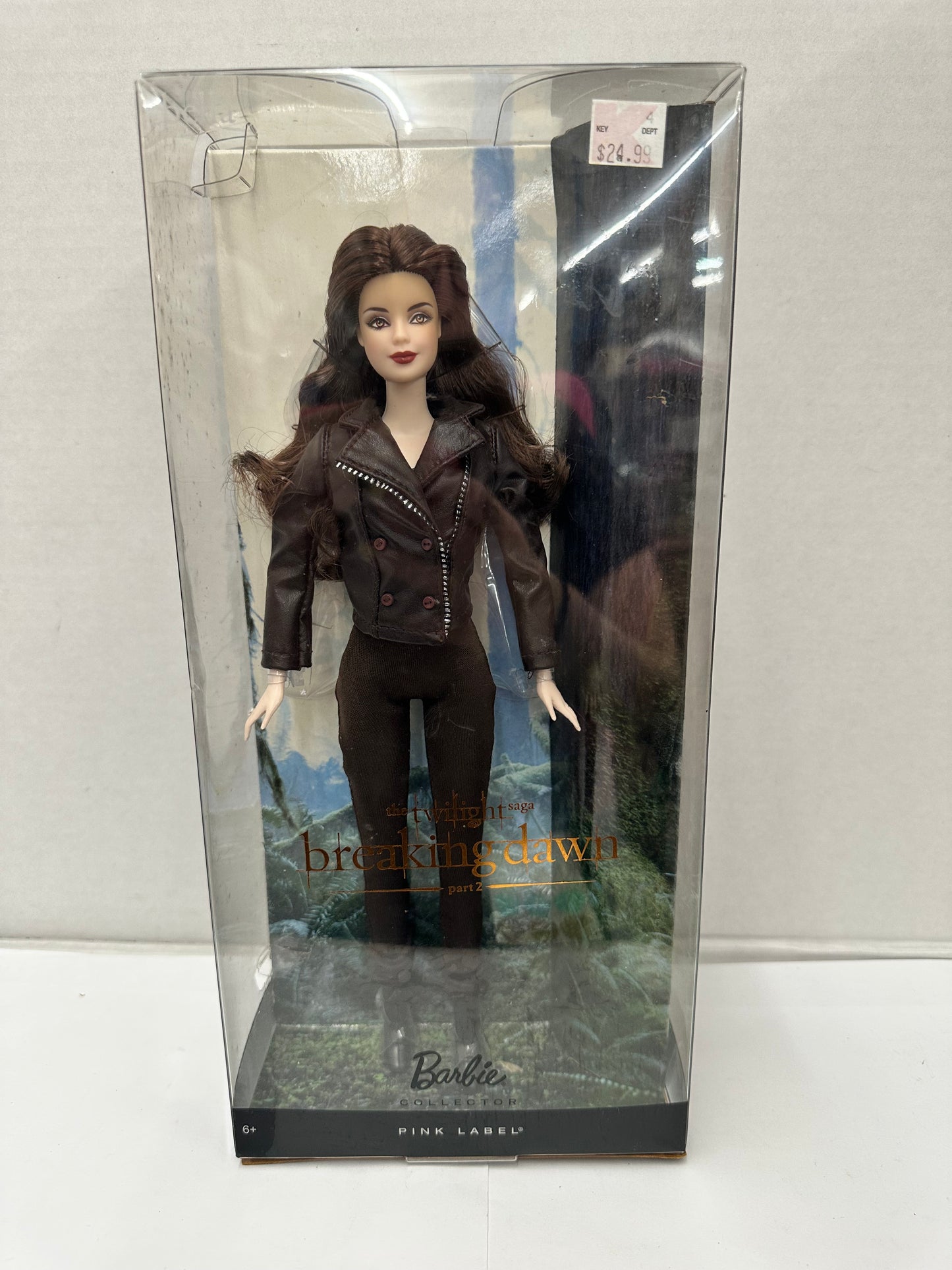 Bella Twilight Breaking Dawn Part 2 Barbie Doll Pink Label Mattel 2012
