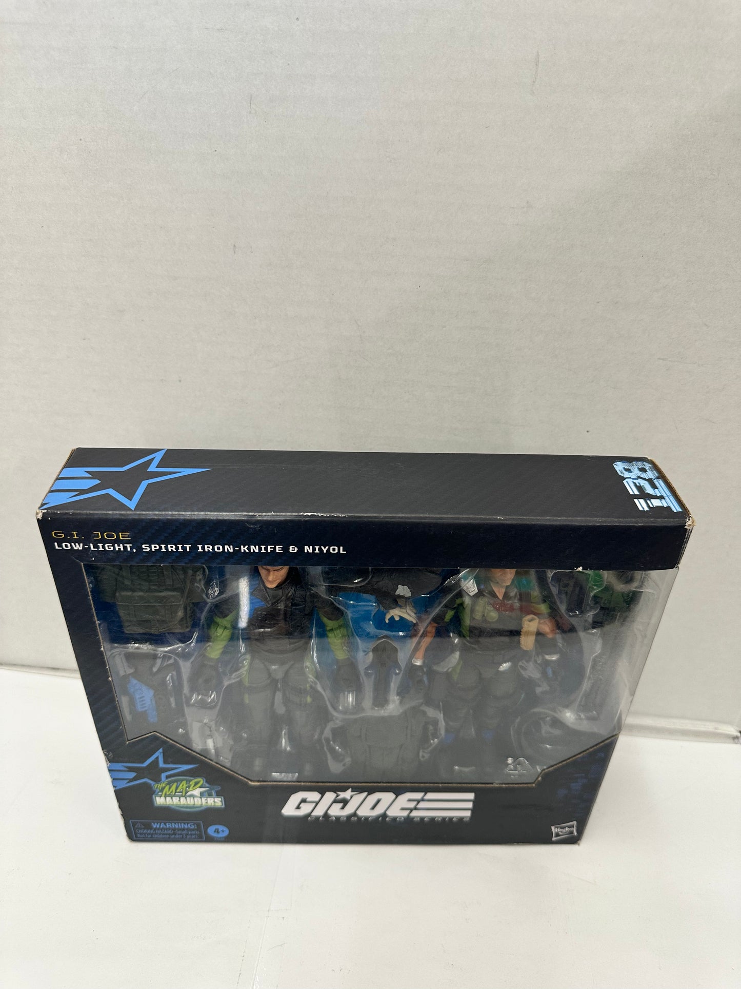GI Joe Classified Mad Marauders Spirit and Low-Light Action figure #128 Open Box