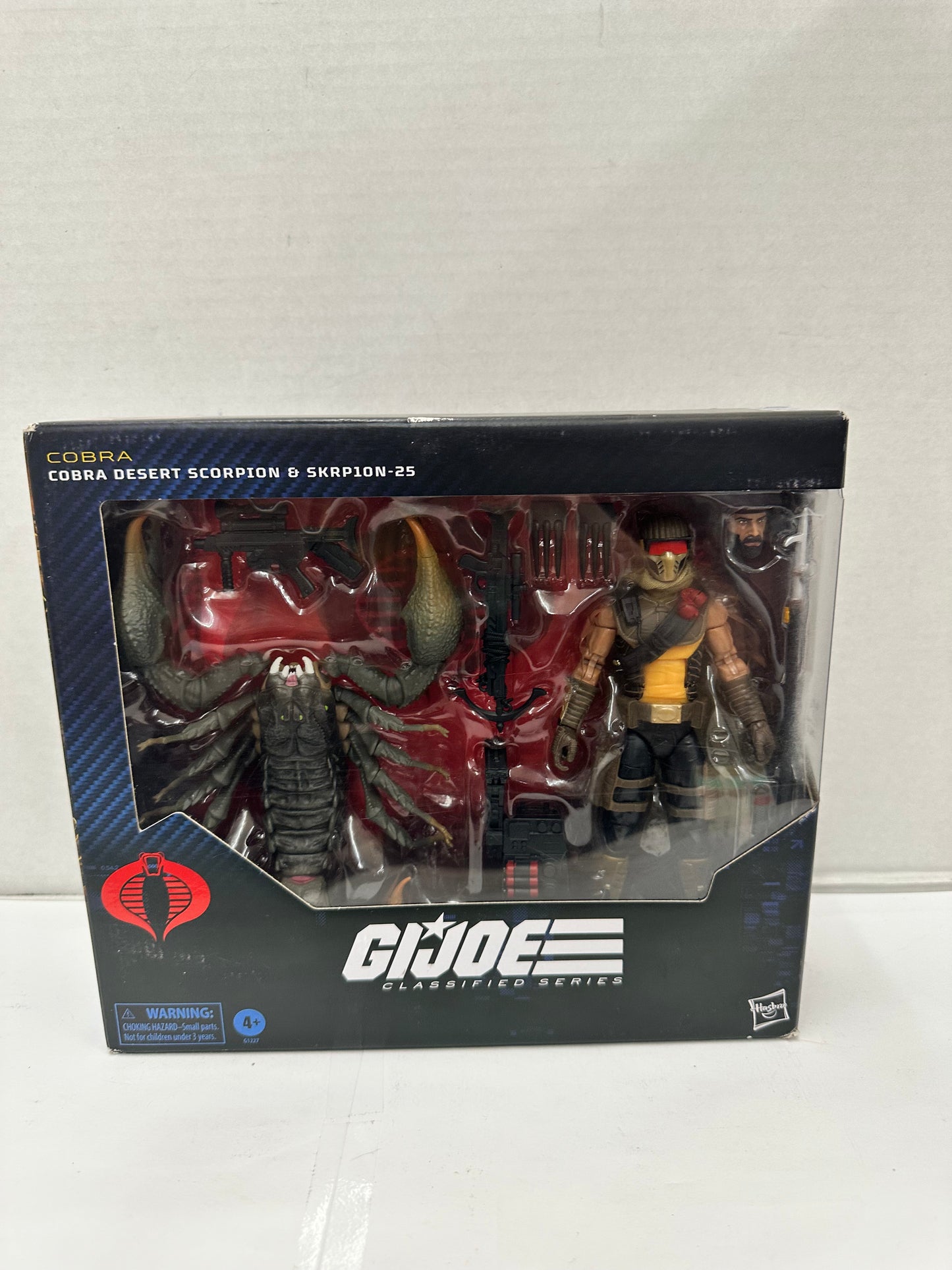 G.I. Joe Classified Series #180, Cobra Desert Scorpion & SKRP10N-25 SEE DETAILS