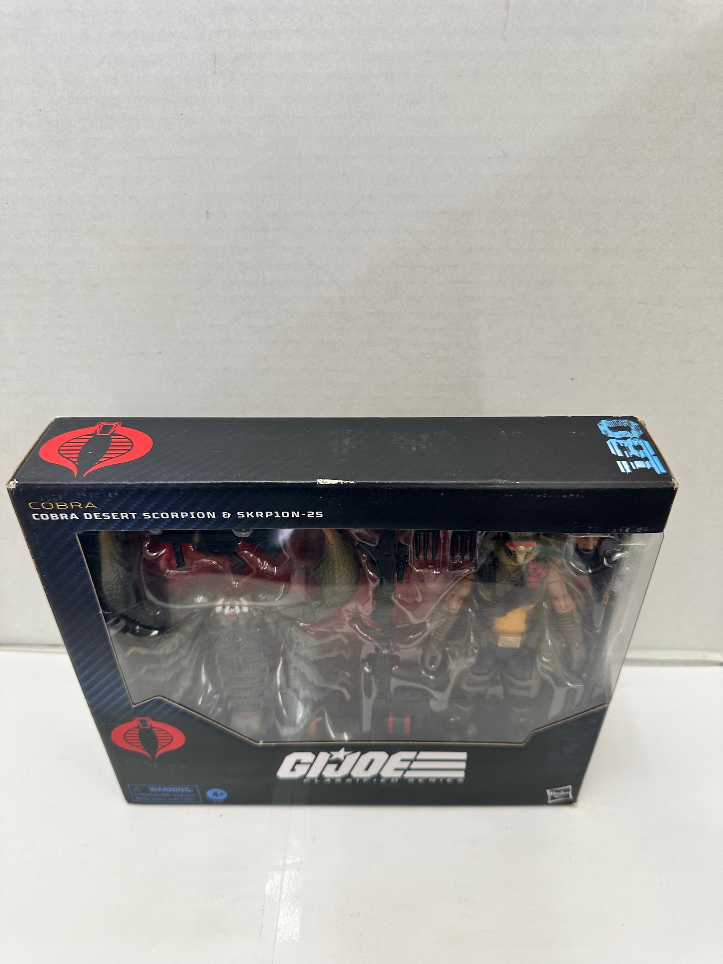 G.I. Joe Classified Series #180, Cobra Desert Scorpion & SKRP10N-25 SEE DETAILS