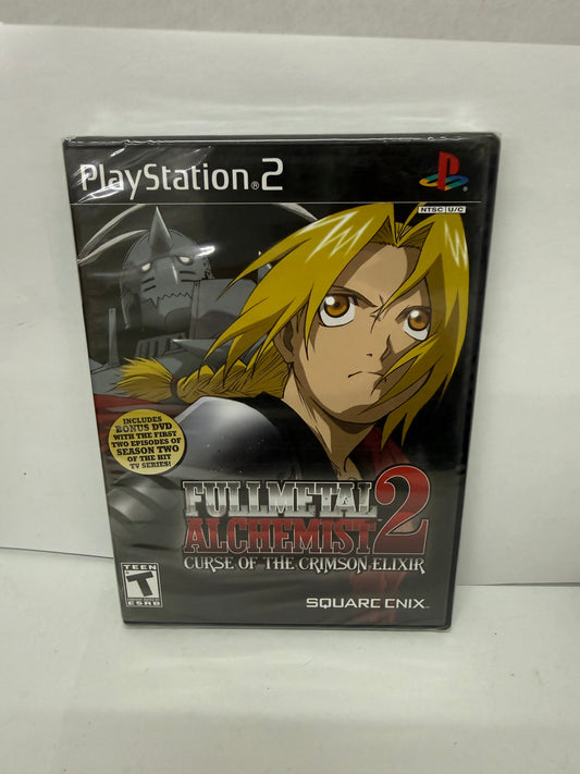 Fullmetal Alchemist 2: Curse of the Crimson Elixir PlayStation 2 Factory Sealed