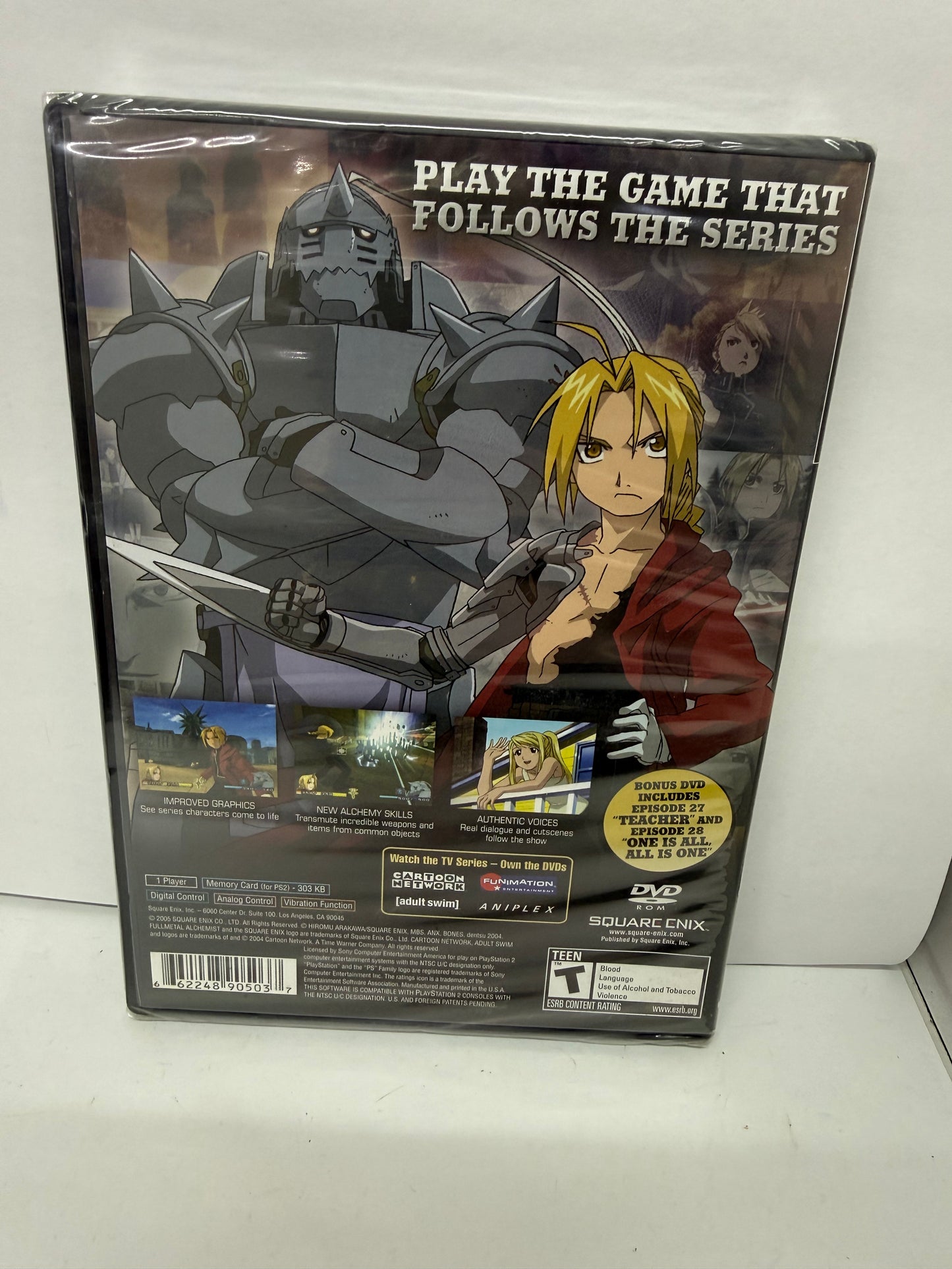 Fullmetal Alchemist 2: Curse of the Crimson Elixir PlayStation 2 Factory Sealed