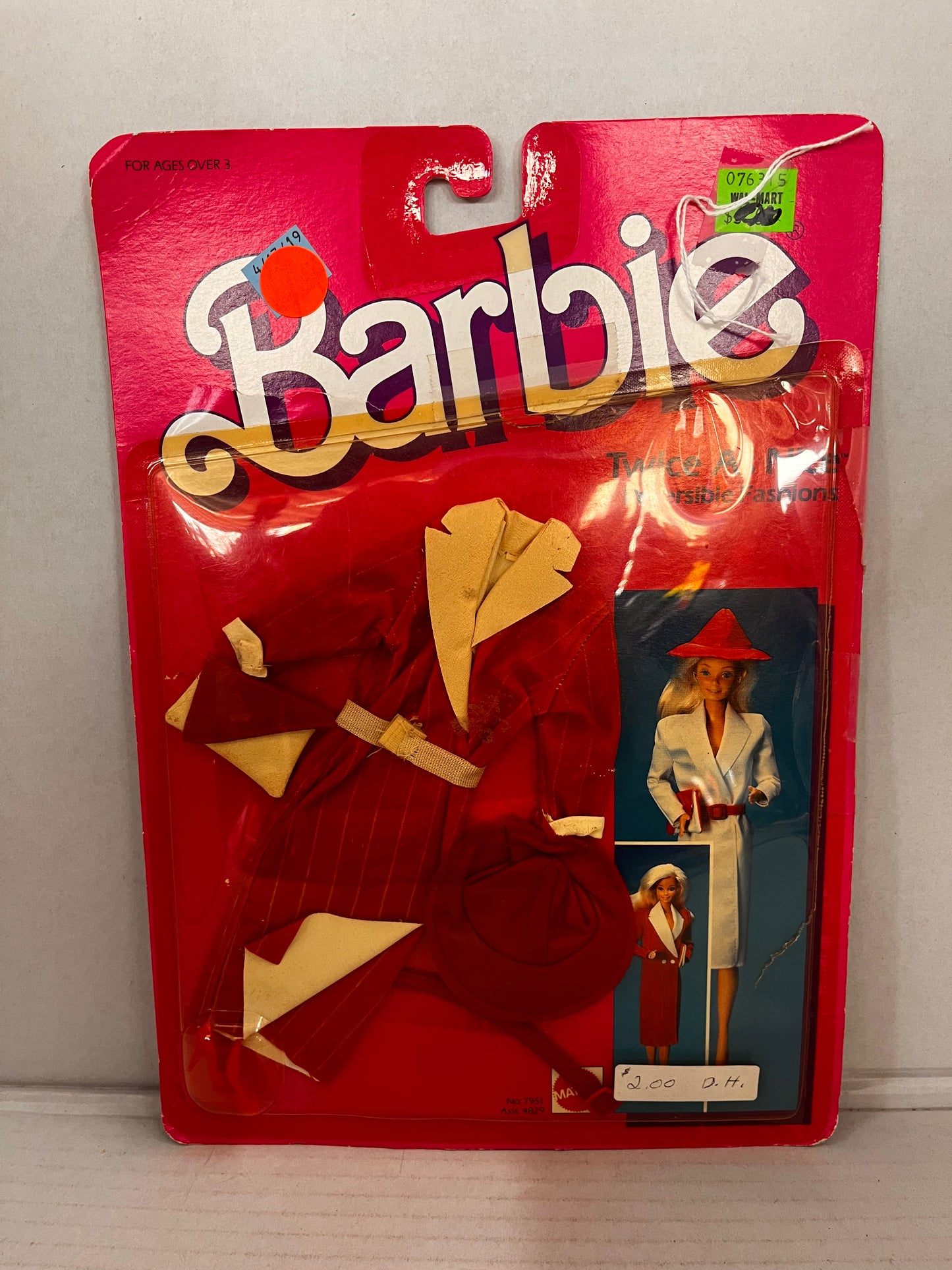 Vintage Mattel 1984 Barbie Twice as Nice Fashion #7941