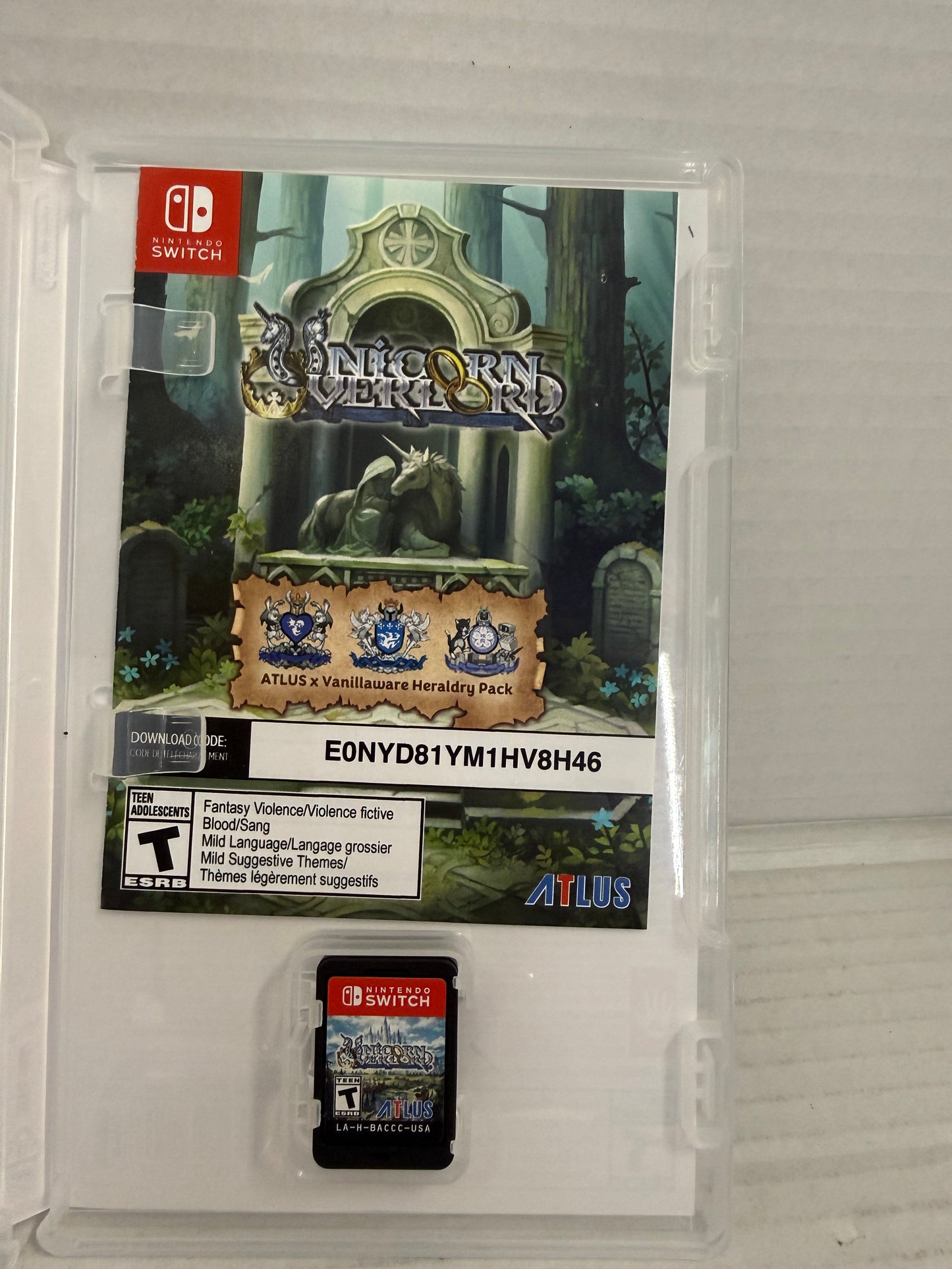 UNICORN OVERLORD - Nintendo Switch