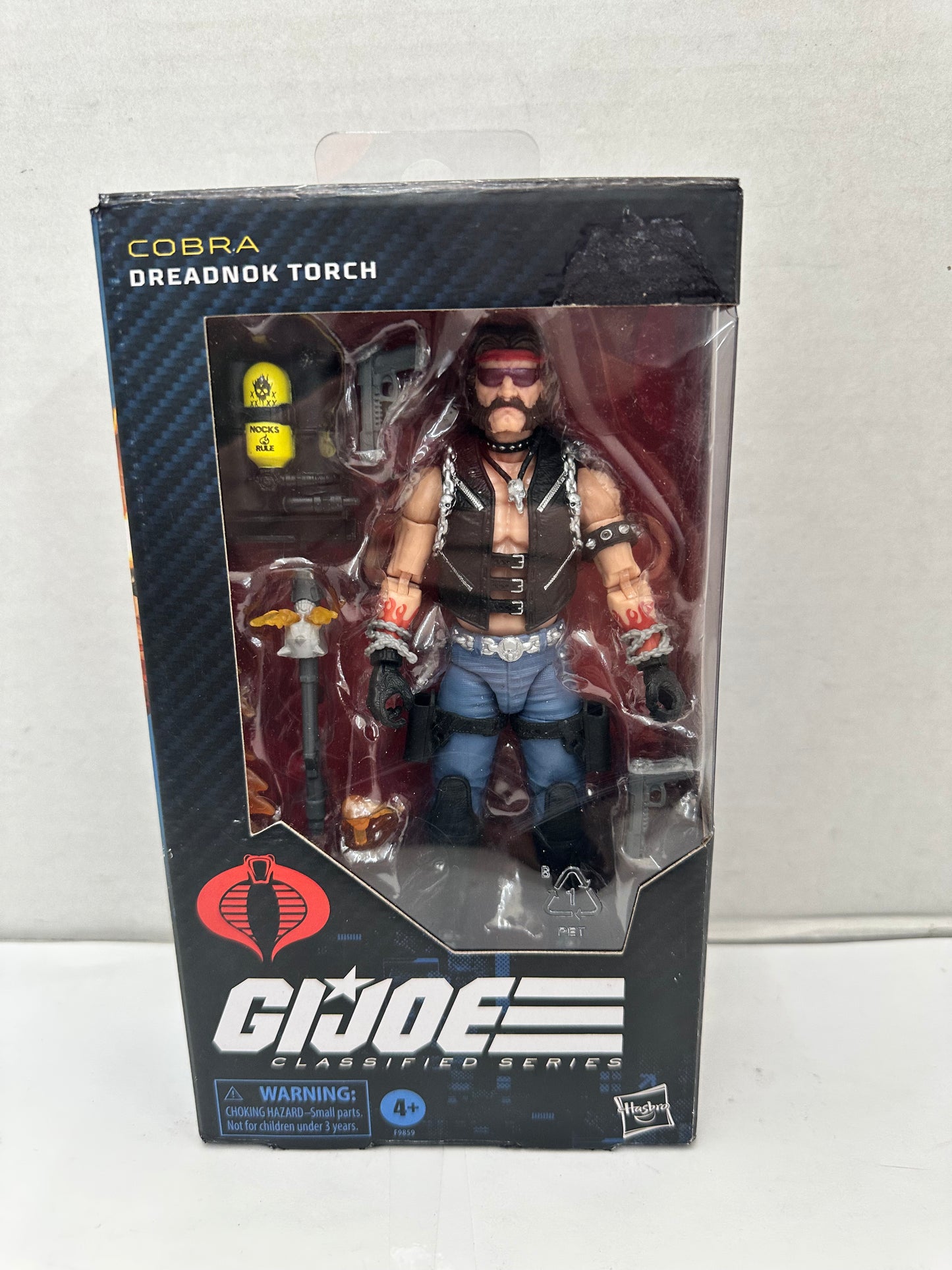 GI Joe Classified Cobra Dreadnok Torch 6in Action Figure Hasbro 2024