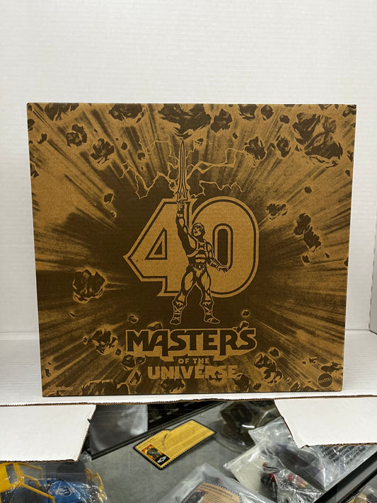 Masters of the Universe 40th Anniversary He-Man 4  Era Figure Box Set