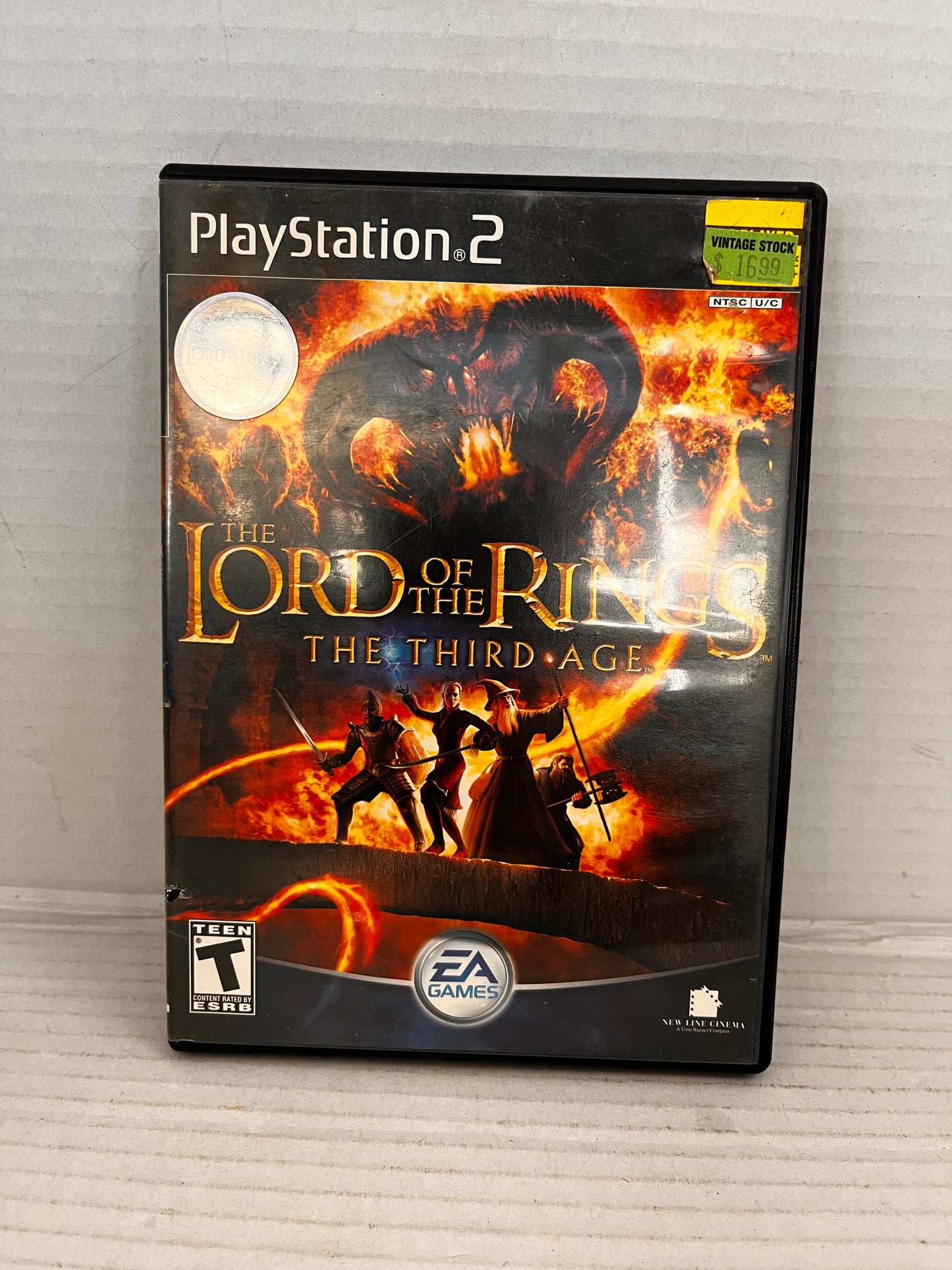 Lord Of The Rings The Third Age PS2 (Sony PlayStation 2, 2004) EA - CIB Complete