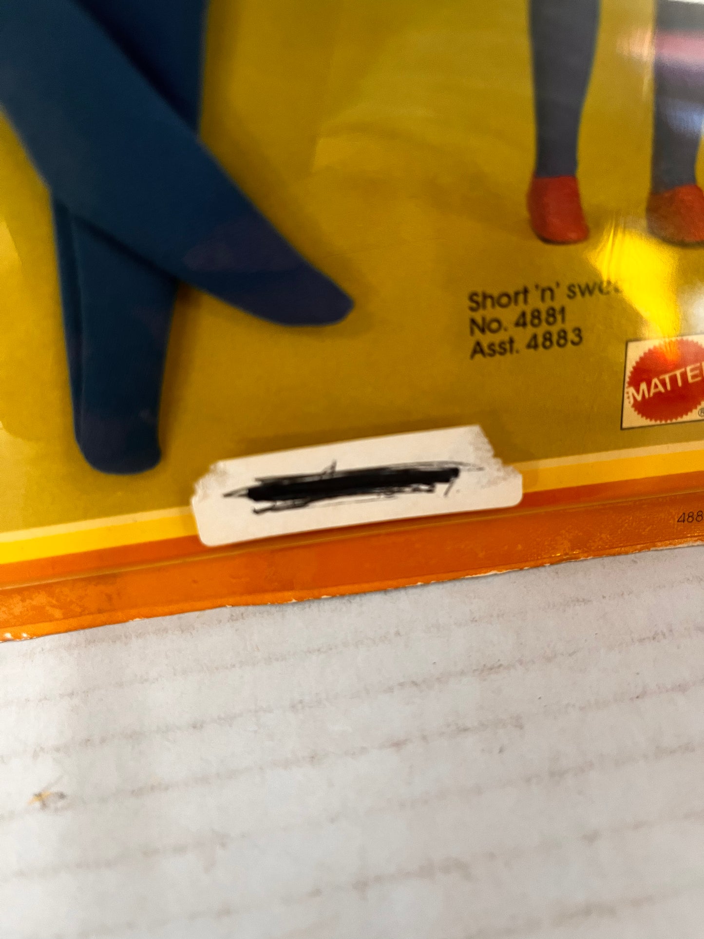 Vintage 1983 Mattel Skipper Fashion Fantasy Outfit #4881 “Short n’ Sweet”