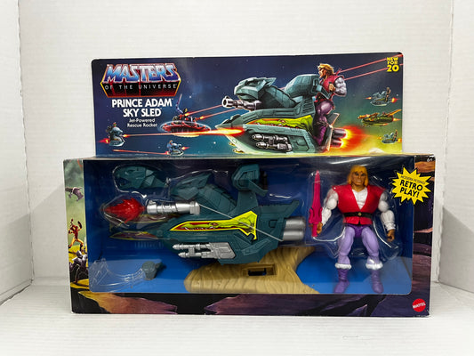 Mattel Masters of the Universe Origins Prince Adam's Sky Sled Action Figure
