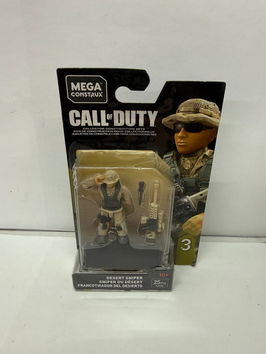 New Mega Construx Call of Duty Desert Sniper FVF96