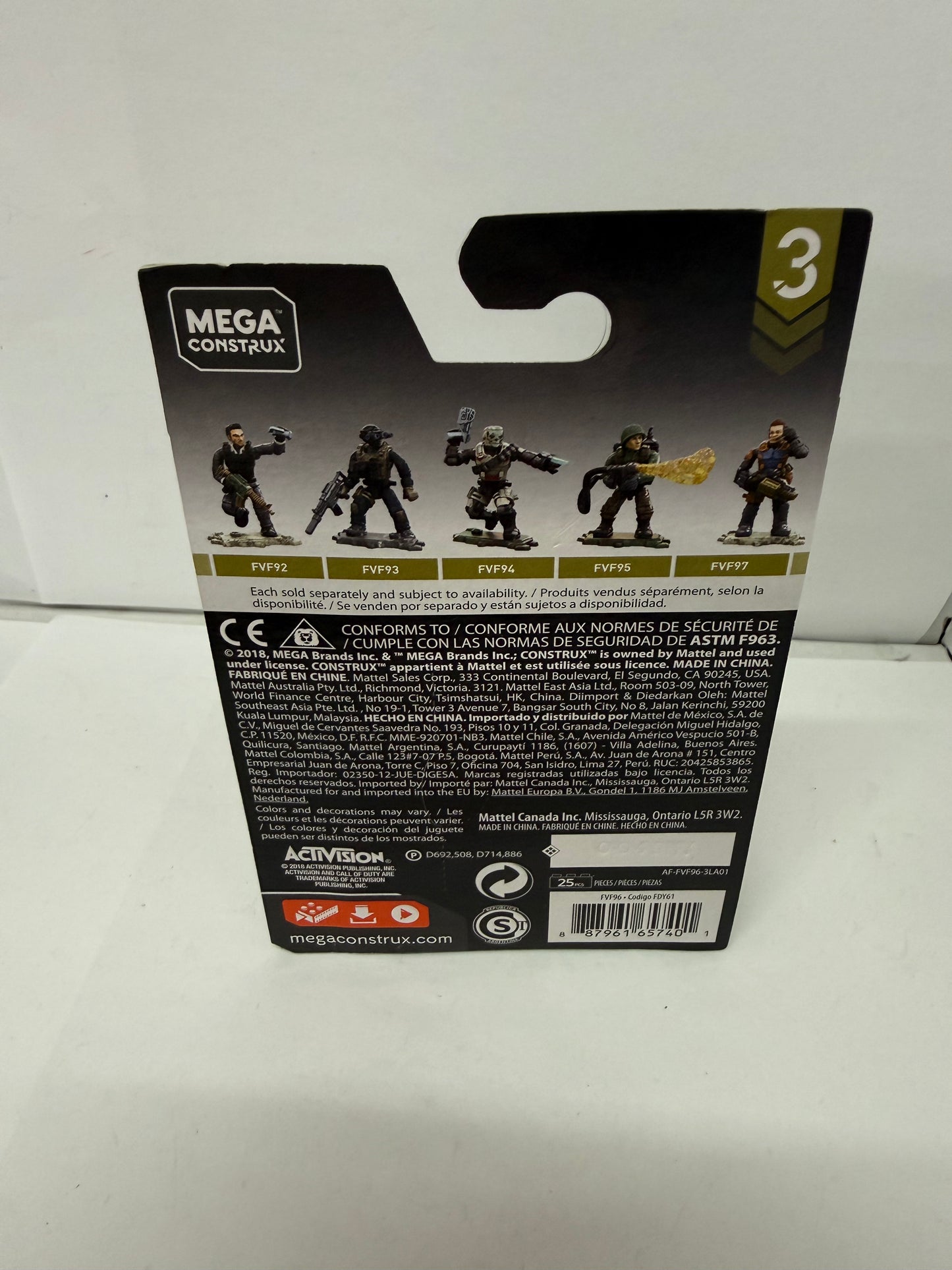 New Mega Construx Call of Duty Desert Sniper FVF96