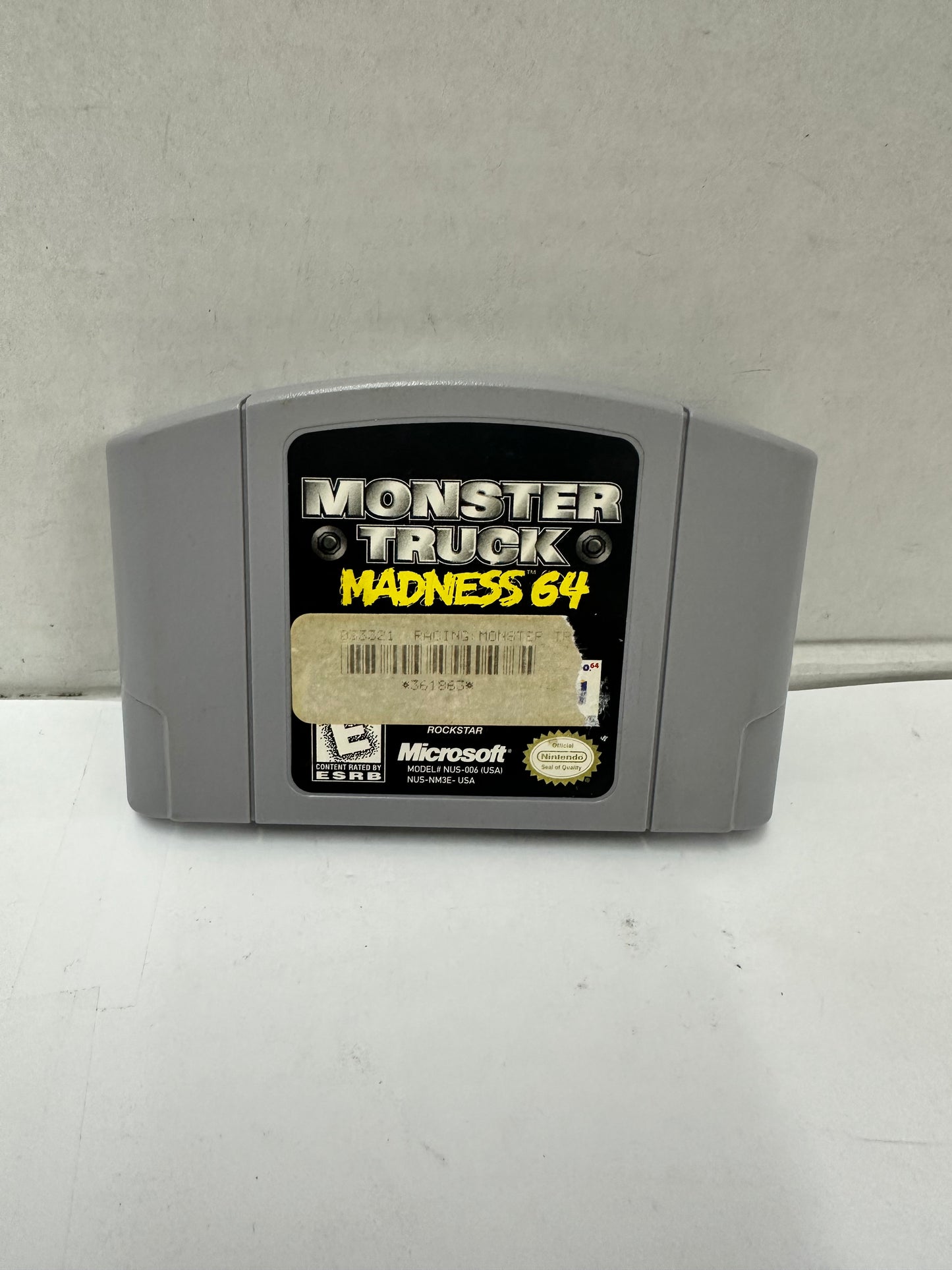 Monster Truck Madness 64 (Nintendo 64, 1999) N64 Cartridge and Tested