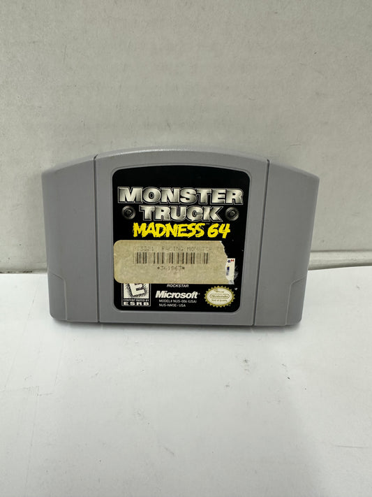Monster Truck Madness 64 (Nintendo 64, 1999) N64 Cartridge and Tested