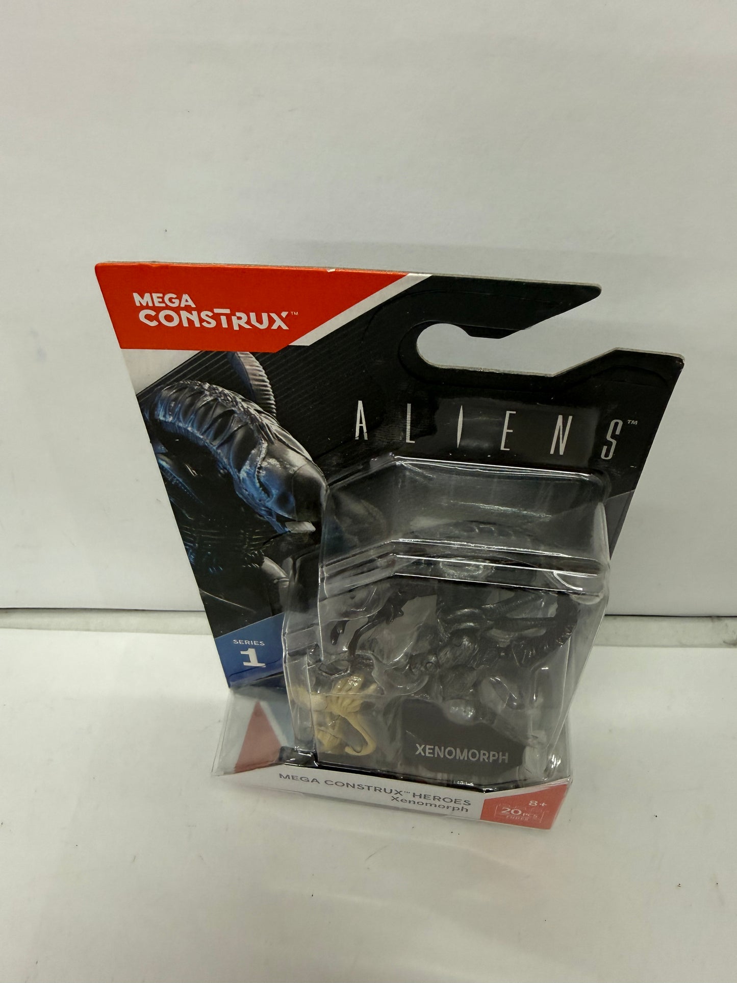 Mega Construx Heroes - Aliens XENOMORPH Mini Figure Grey w/Facehuggers NEW