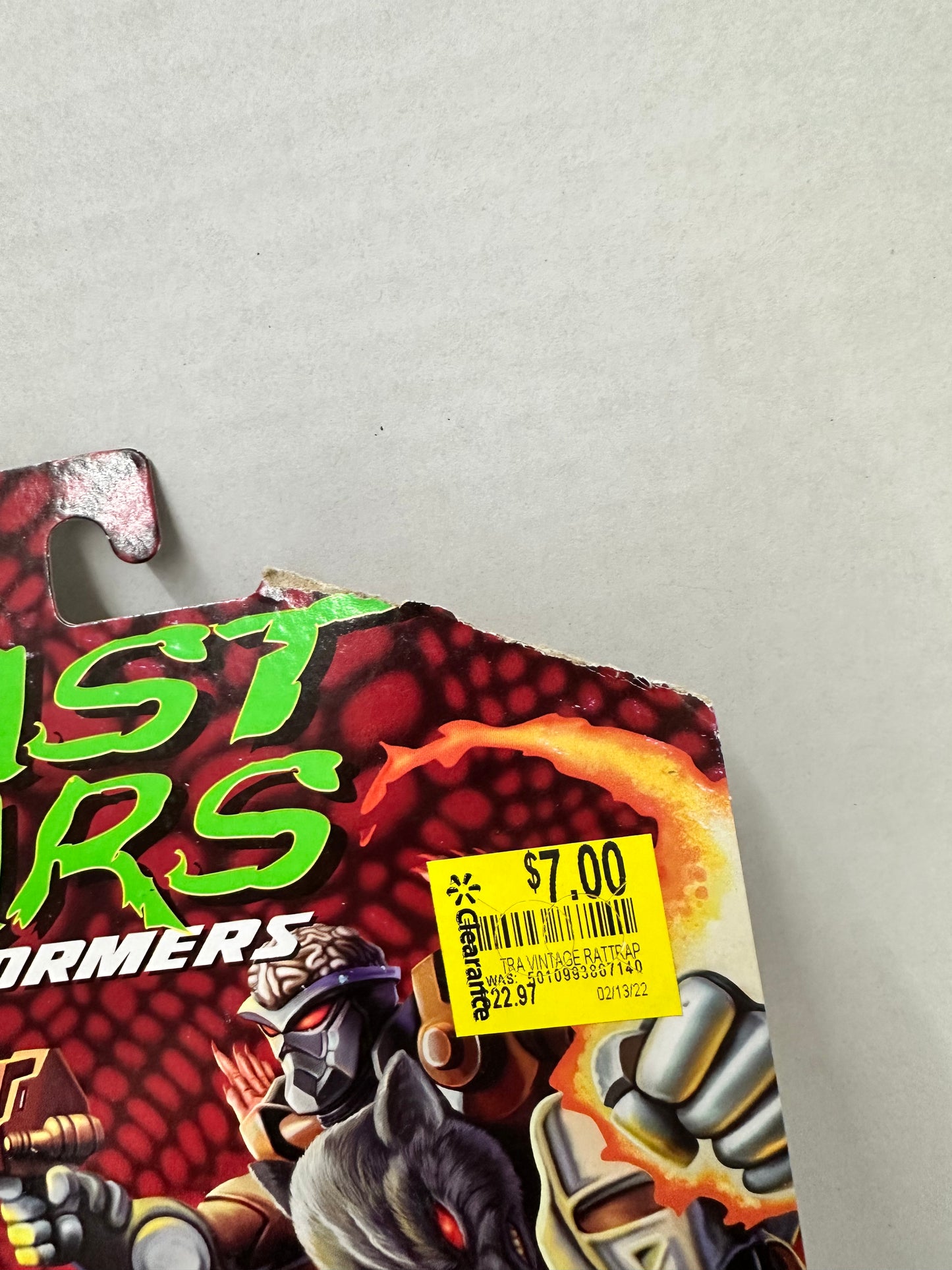 Hasbro Transformers Toys Vintage Beast Wars Rattrap Collectible Exclusive Figure