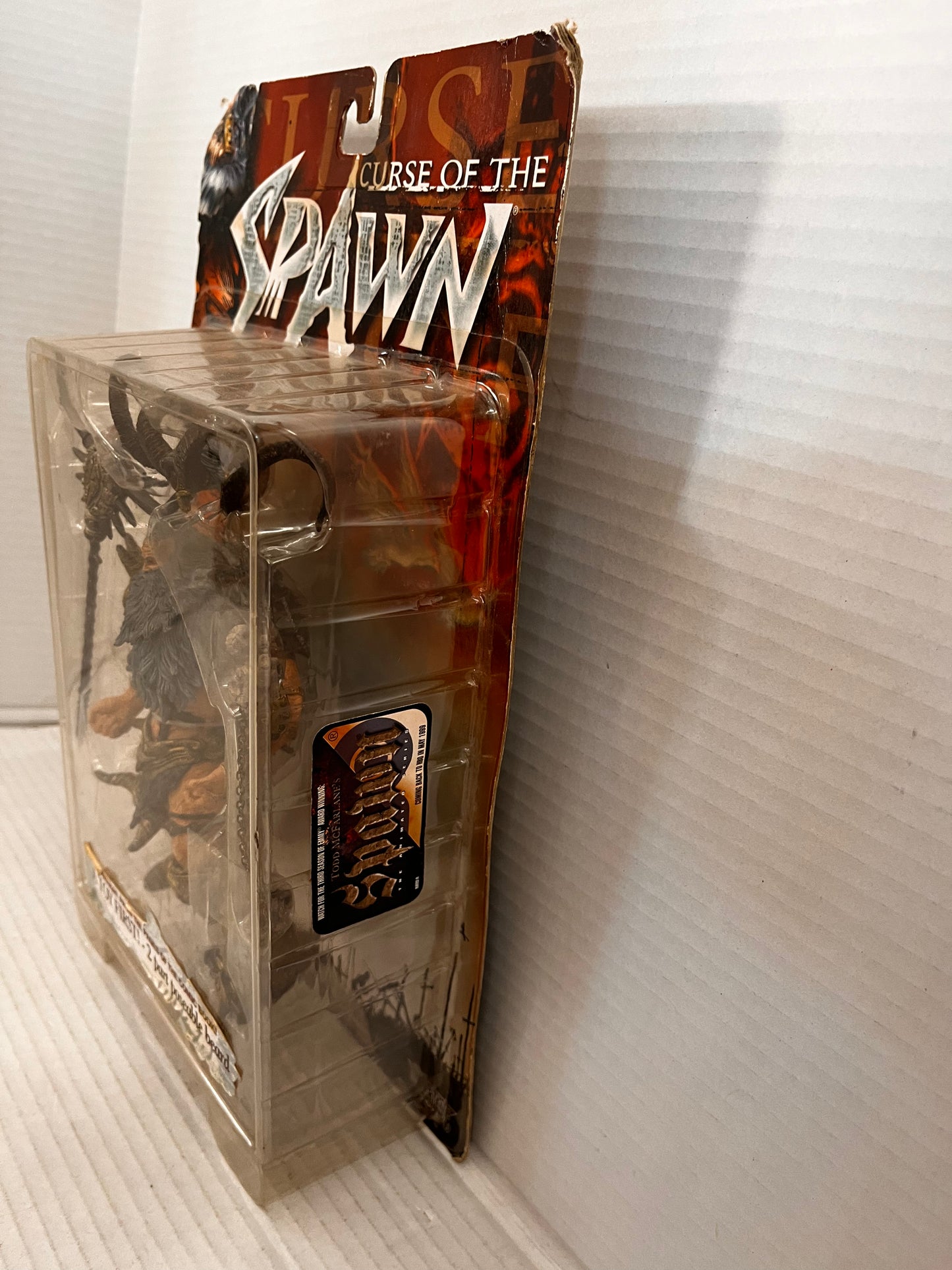 1998 McFarlane Toys Spawn Series 13 Curse of the Spawn Zeus. #11163