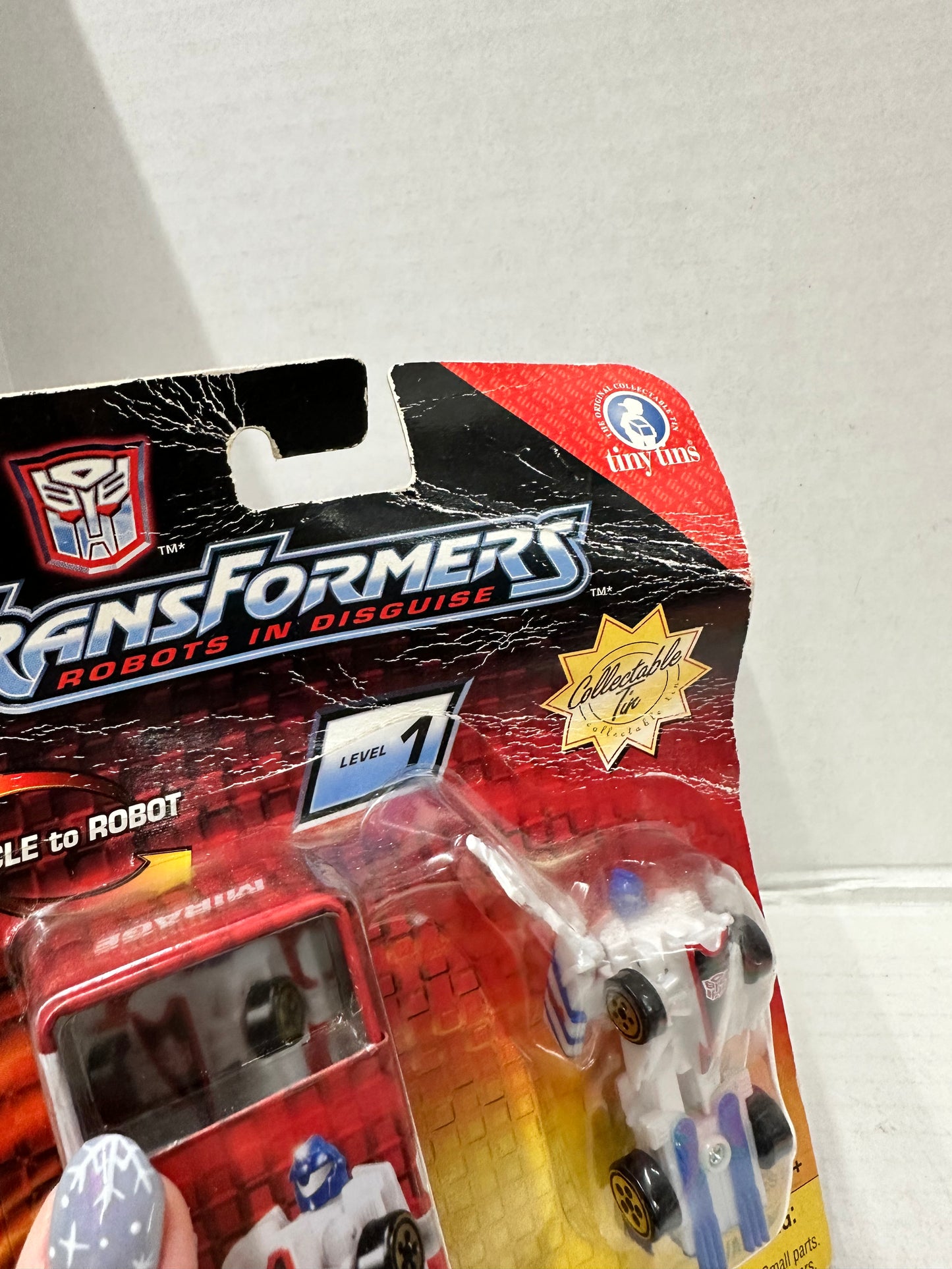 MIRAGE Tiny Tins 2003 Transformers