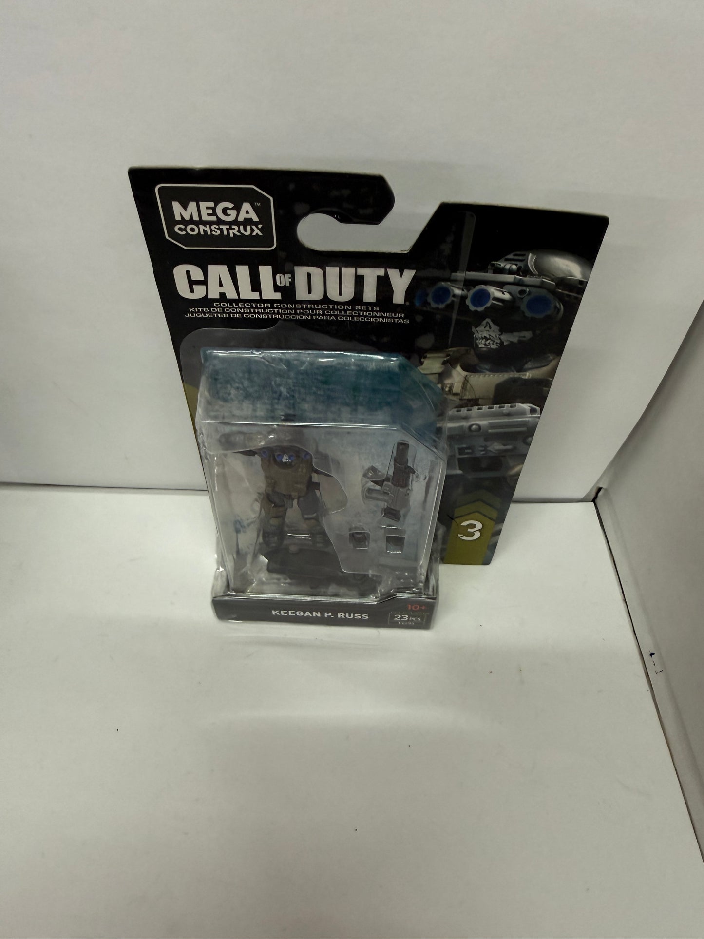 Brand New Mega Construx Call of Duty Keegan P. Russ 23pcs FVF93