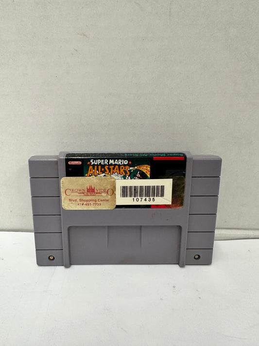Super Mario All Stars - Nintendo SNES 1993 (Tested, Authentic)