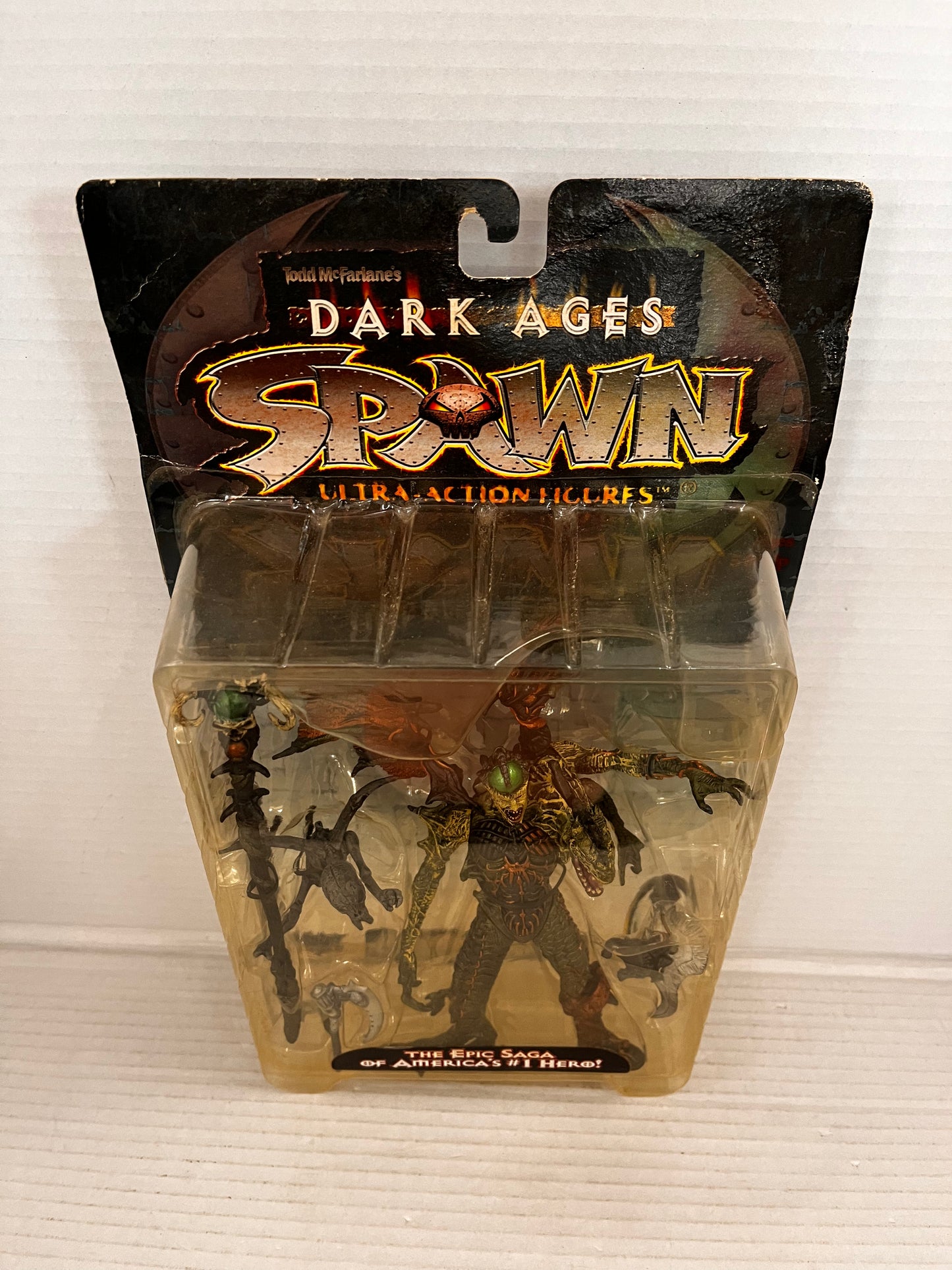 McFarlane Toys Spawn Dark Ages The Spellcaster 1998 Series 11 Green&Black