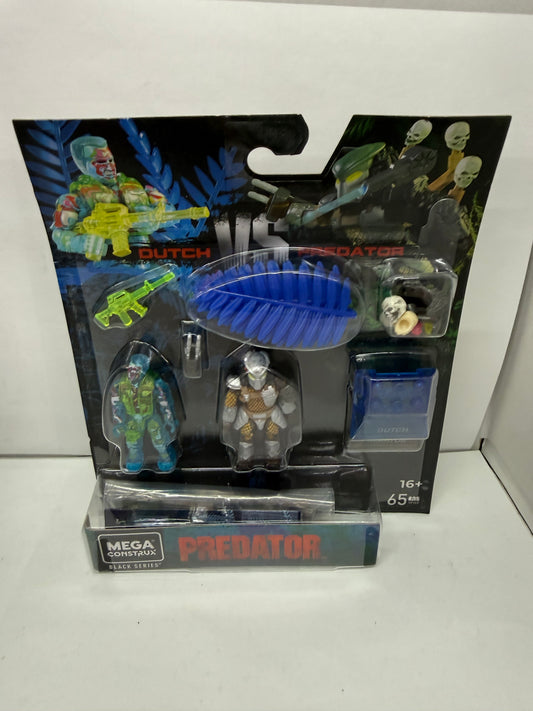 Mega Construx - Black Series - THERMAL DUTCH vs PREDATOR - NEW