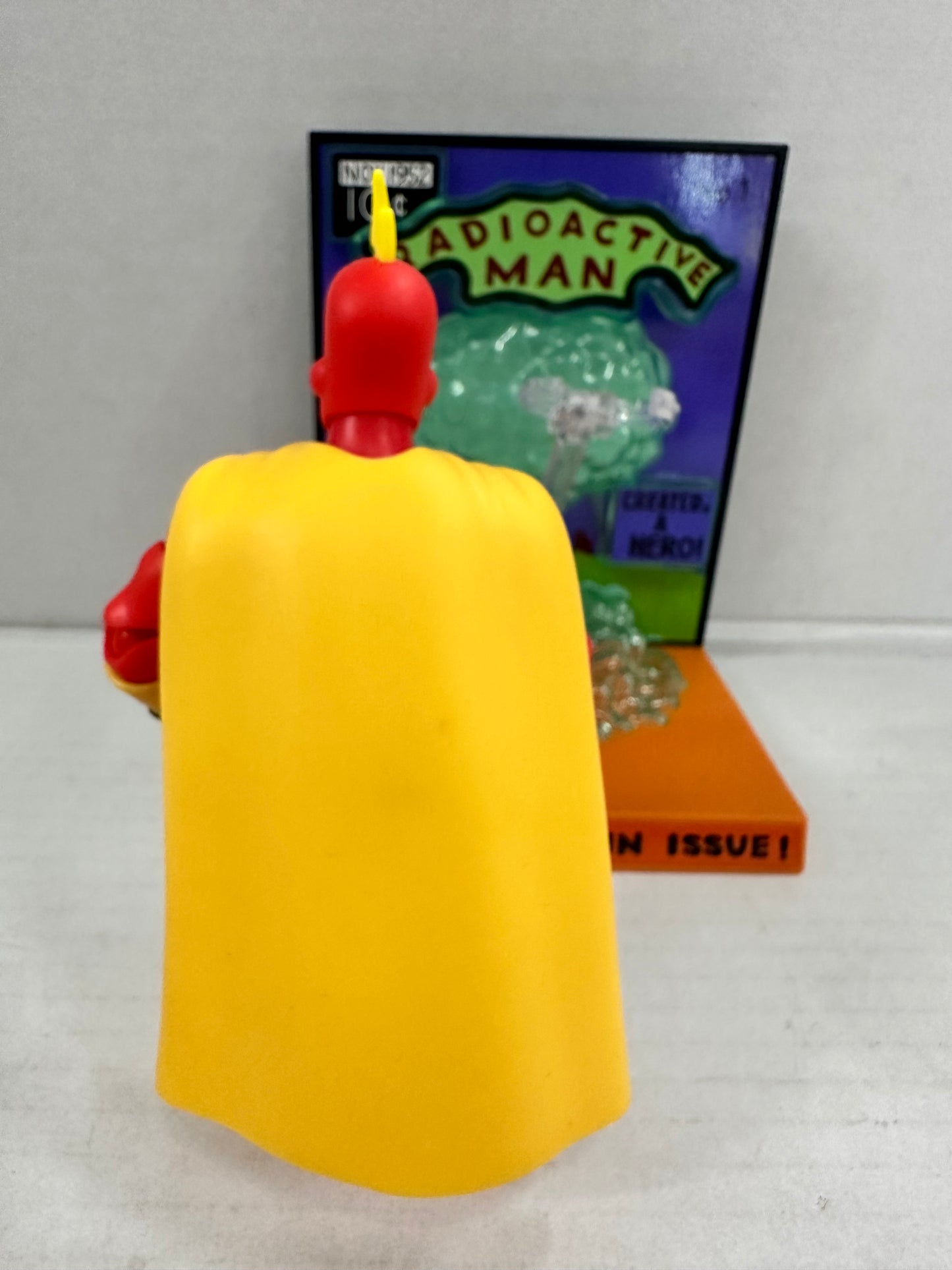 The Simpsons Jakks Pacific Radioactive Man Action Figure 100% Complete