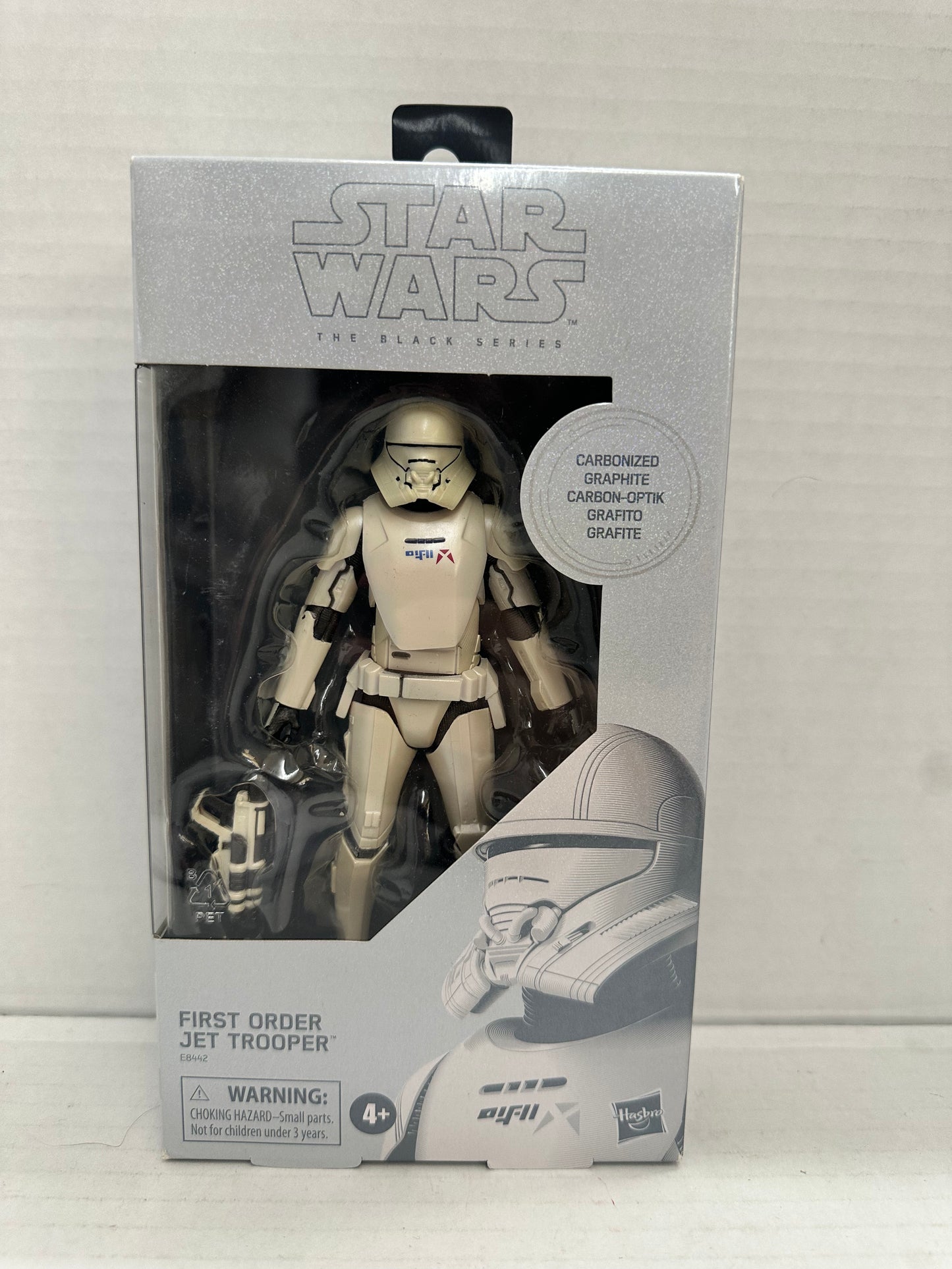 Star Wars Black Series First Order Jet Trooper 6" Figure Carbonized 2019 Hasbro