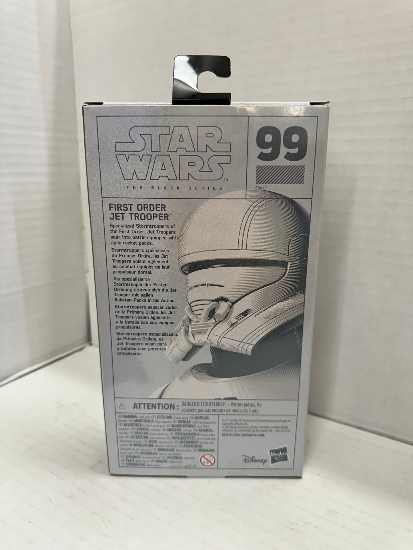 Star Wars Black Series First Order Jet Trooper 6" Figure Carbonized 2019 Hasbro