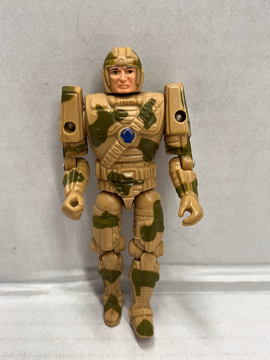 Vintage 1987 Captain Power & The Soldiers Of The Future Lt Tank Ellis Figure
