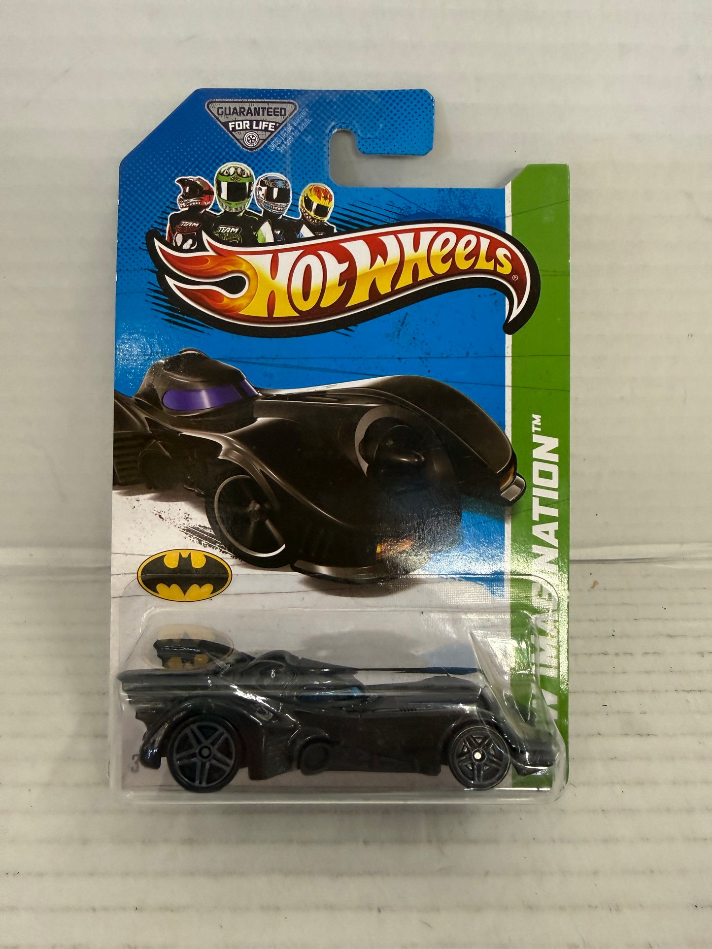 2012 Hot Wheels HW Imagination 1989 Batmobile Tim Burton Batman Returns