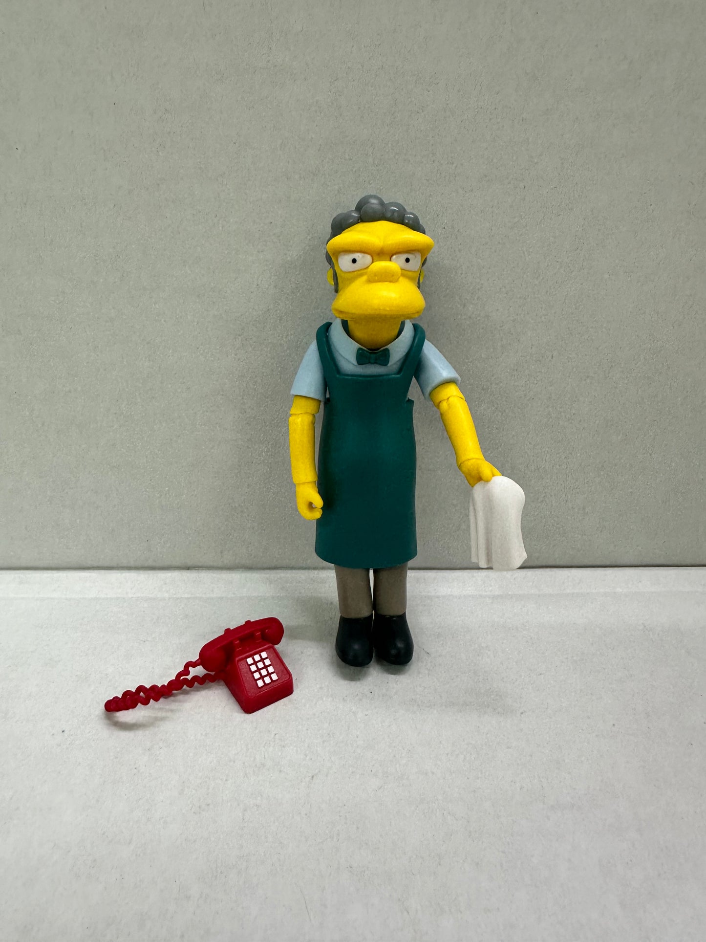 Jakks The Simpsons 5” Moe Action Figure Loose Complete