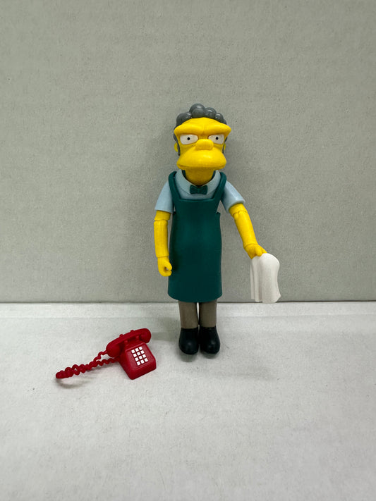 Jakks The Simpsons 5” Moe Action Figure Loose Complete