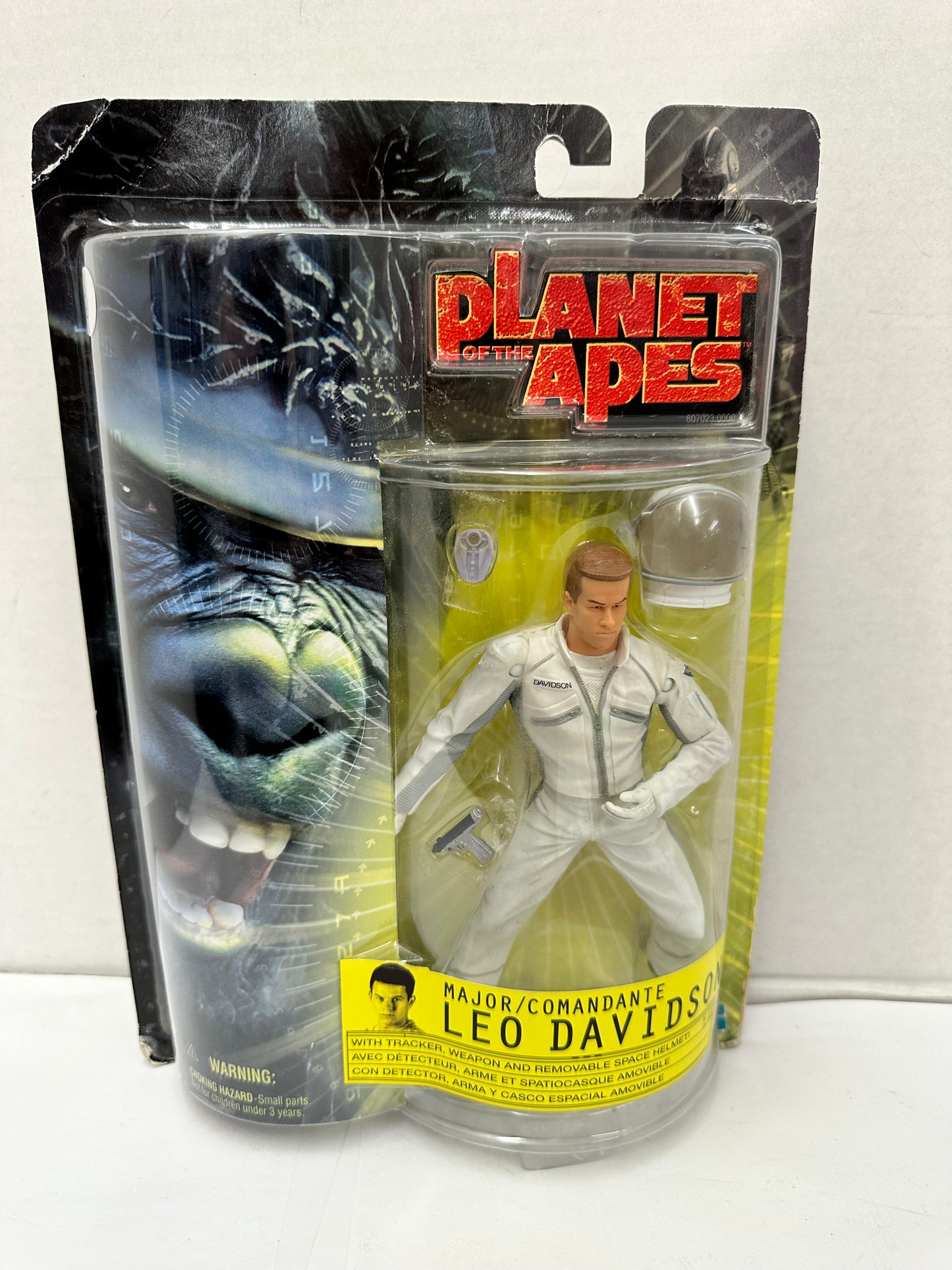 Planet of the Apes Major Leo Davidson Action Figure (2001 Hasbro) – New Sealed