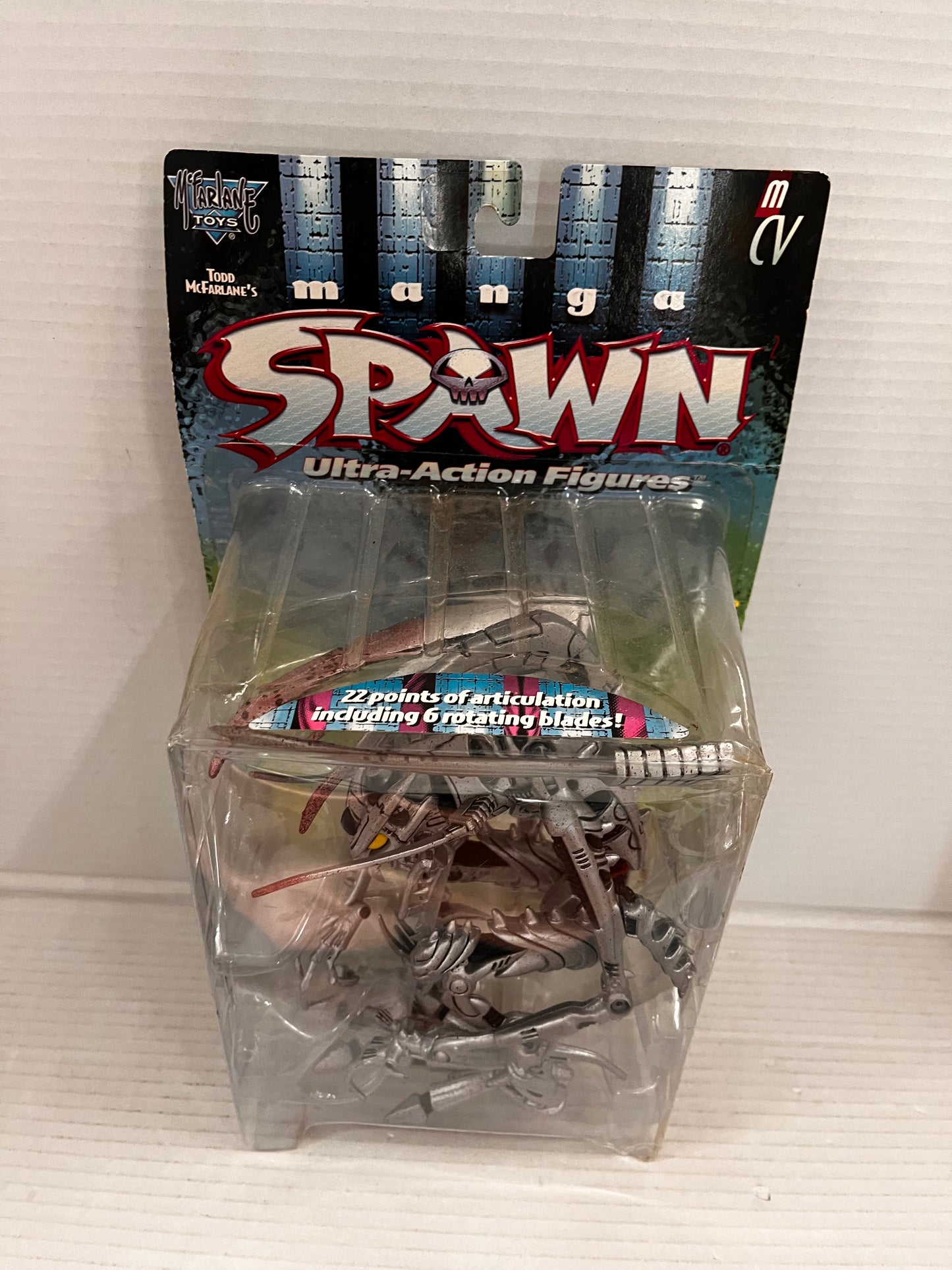 SPAWN Manga Cyber Violator series 10 action figure 1998