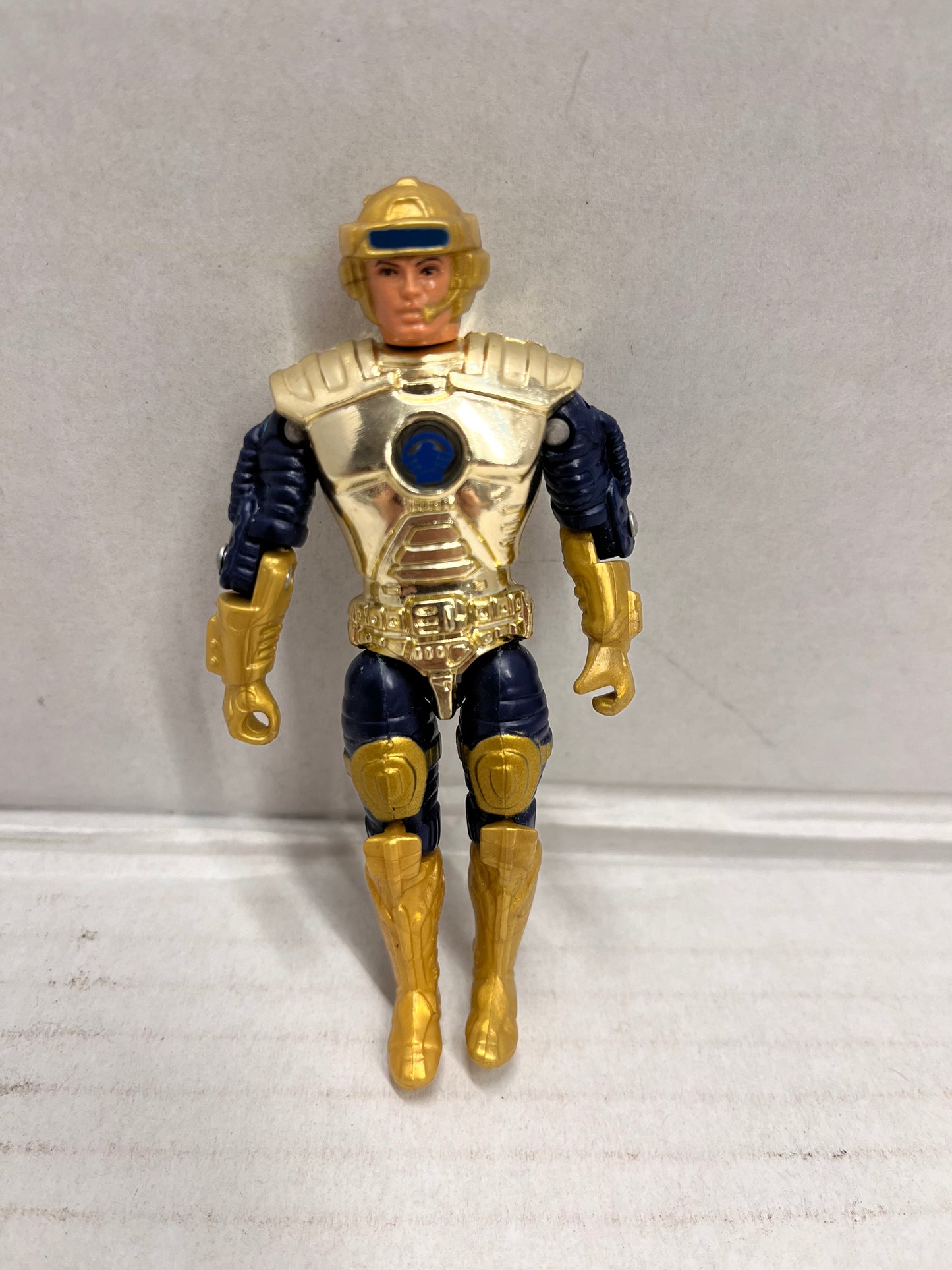 Vintage Captain Power Action Figure 1986 Mattel No Accessories As Is