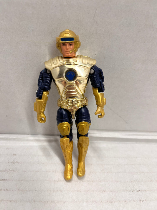 Vintage Captain Power Action Figure 1986 Mattel No Accessories As Is