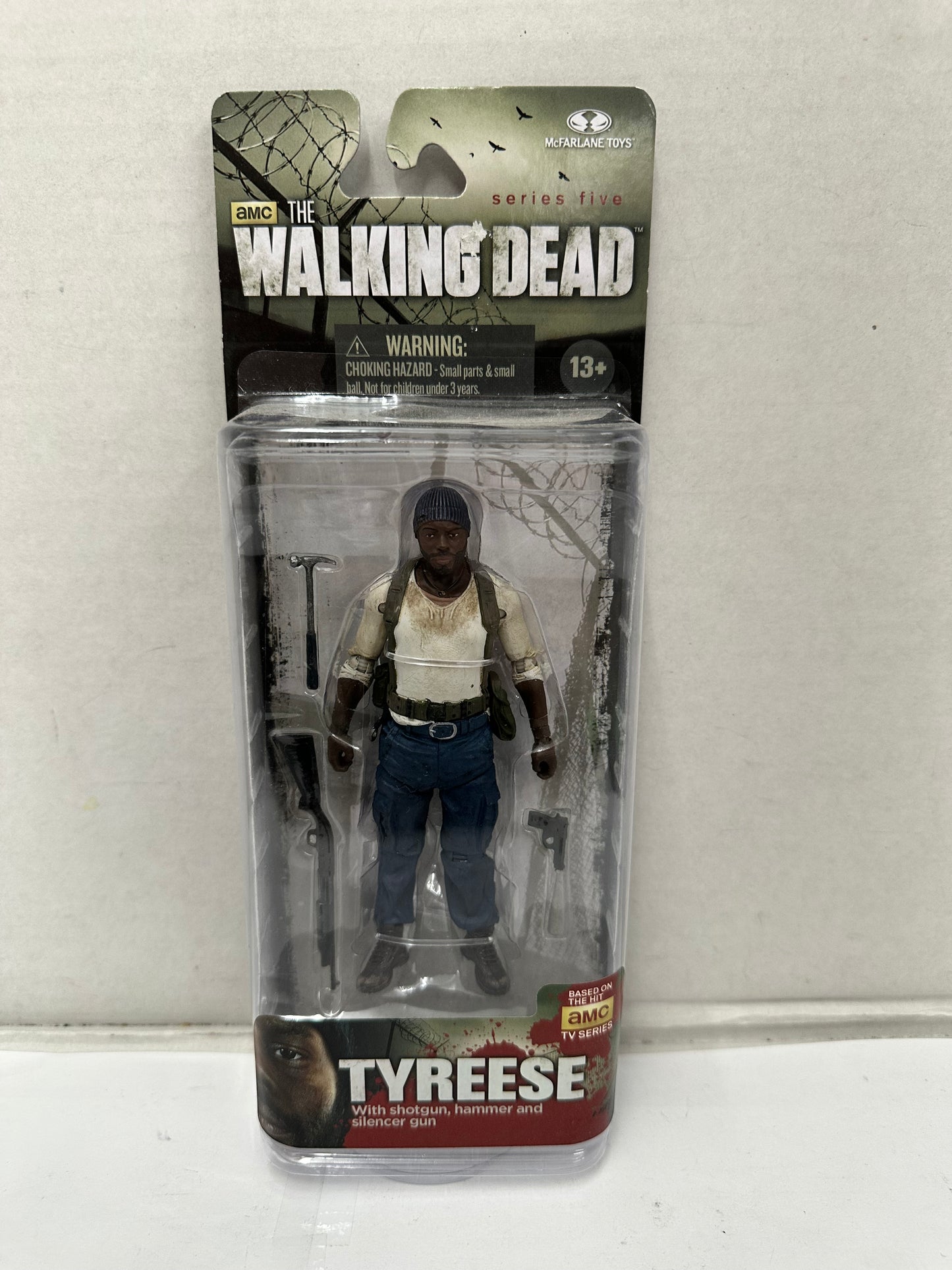 AMC The Walking Dead Series 5 Tyreese 5" Action Figure McFarlane Toys 2014