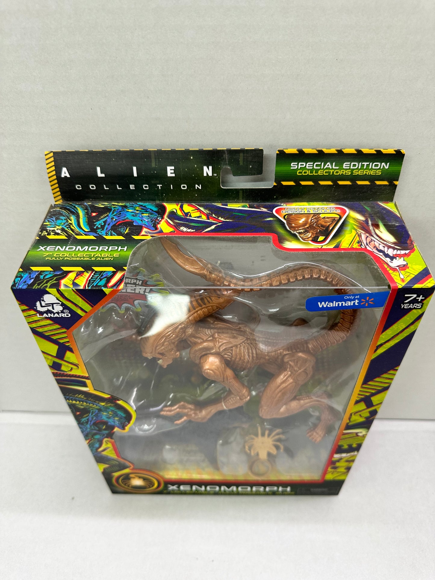 Alien Xenomorph Runner 7"  With Spike & Facehugger Walmart Exclusive-Lanard New