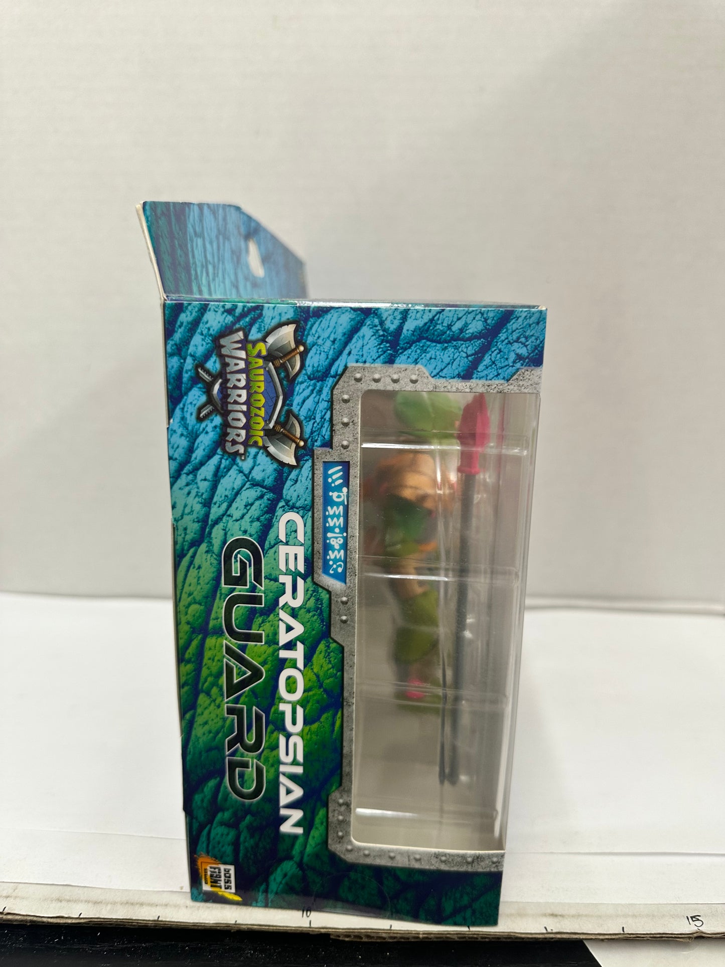 Saurozoic Warriors Ceratopsian Guard Scale Action Figure Boss Fight Studio