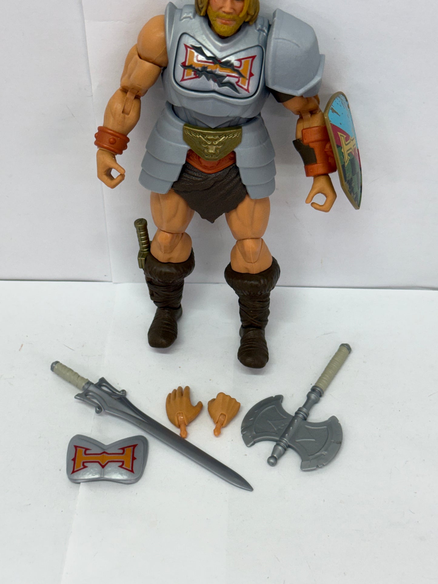 MOTU Masters of the Universe Masterverse New Eternia loose BATTLE ARMOR HE-MAN