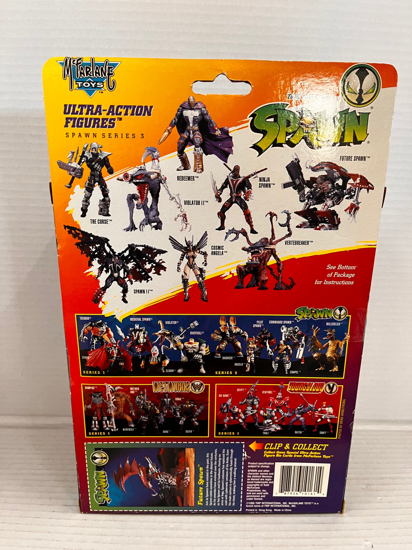 Spawn Ultra Future Spawn Action Figure Special Esition 1995 McFarlane’s Toys NEW