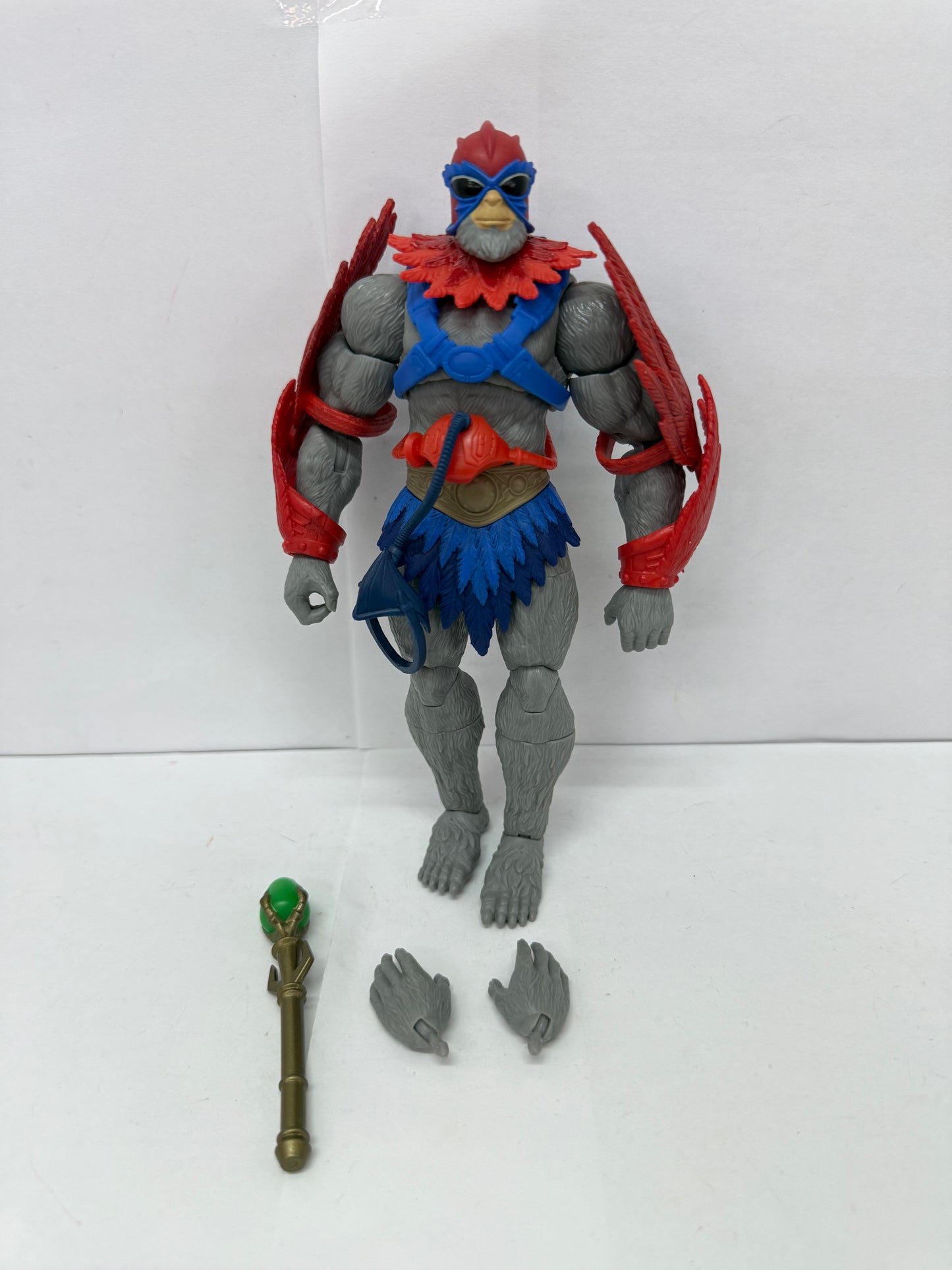 Masters of the Universe MOTU Masterverse STRATOS New Eternia Figure Complete