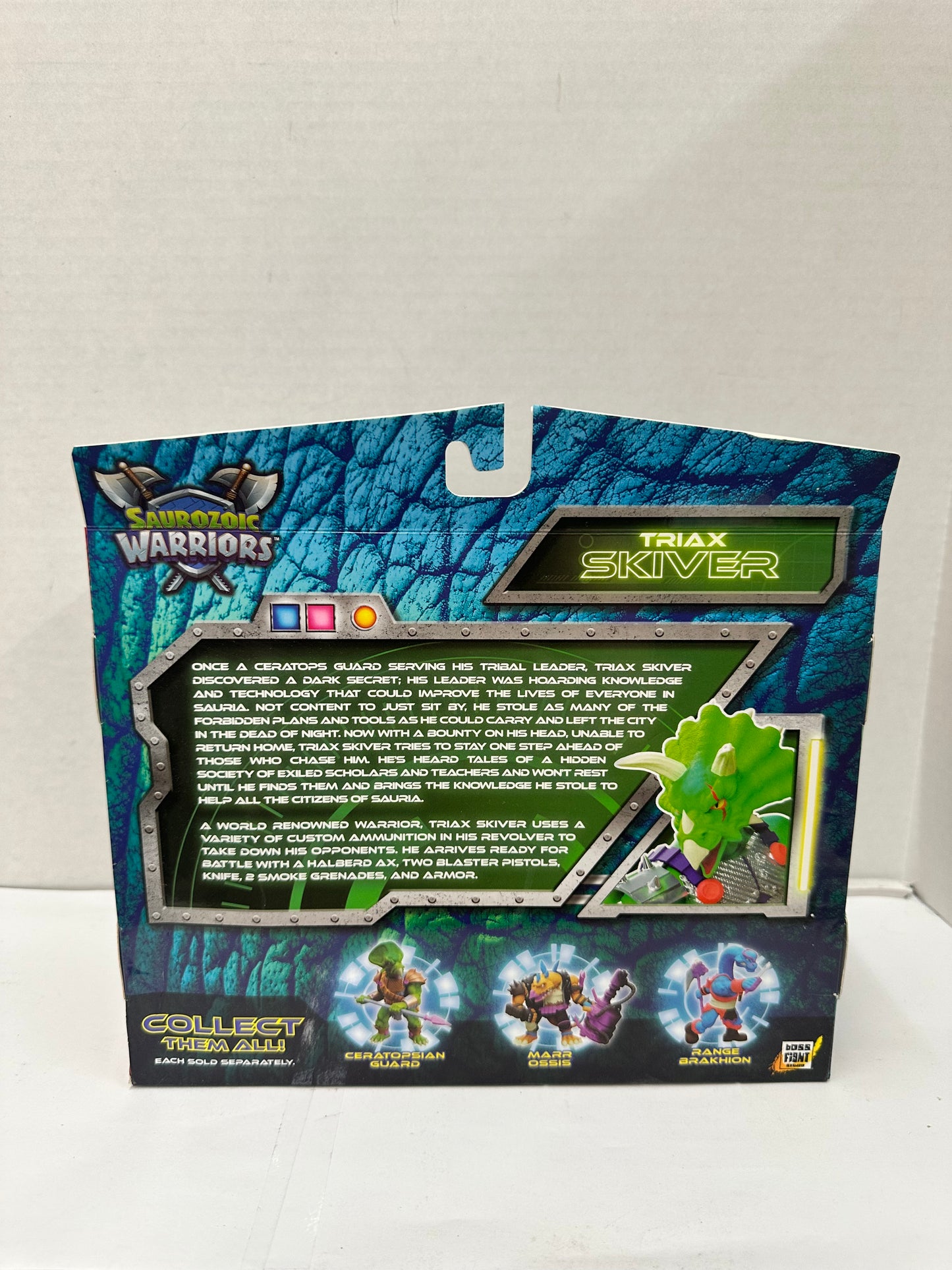 Saurozoic Warriors Triax Skiver 1:12 Scale Action Figure Boss Fight Studio