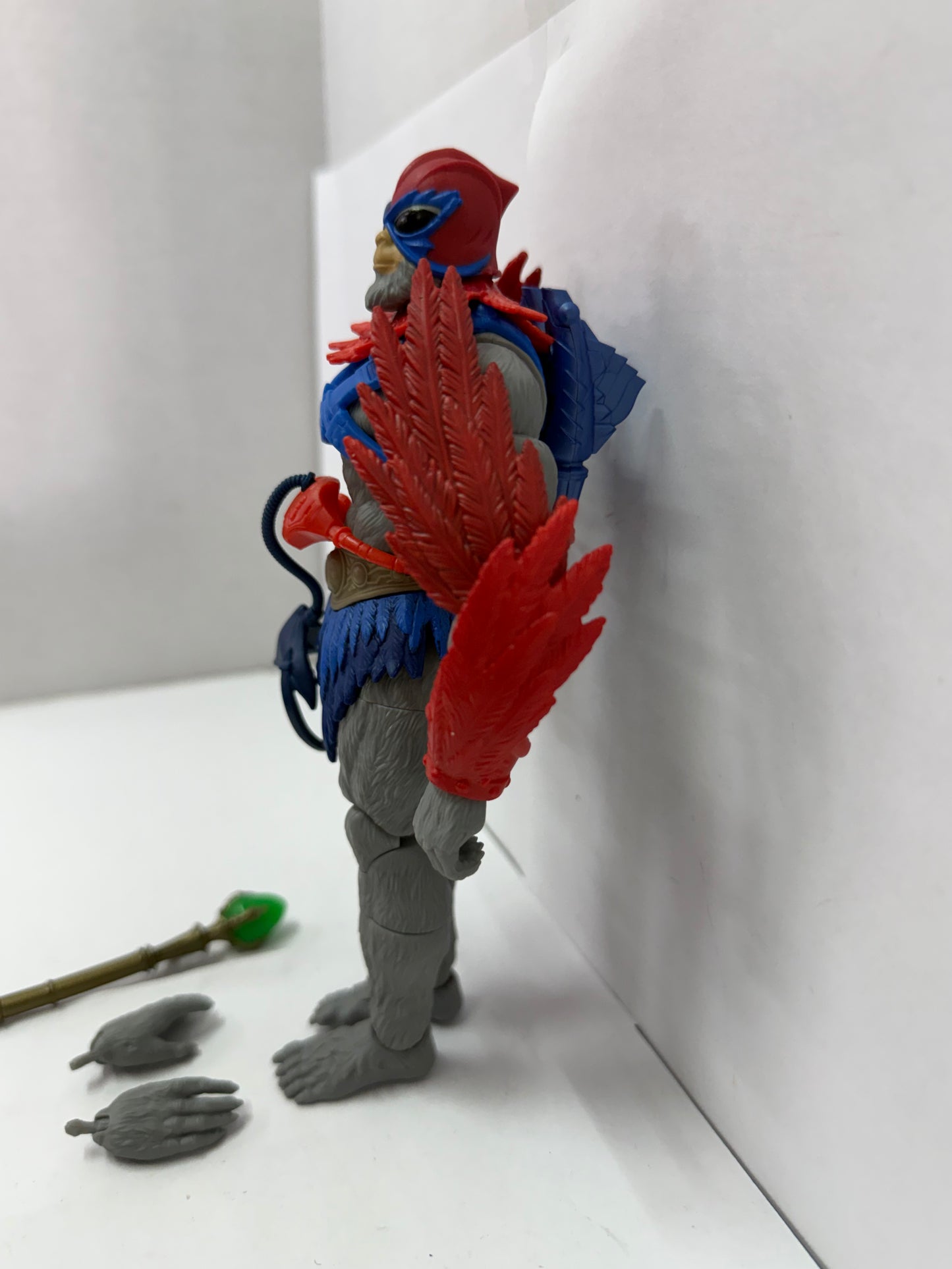 Masters of the Universe MOTU Masterverse STRATOS New Eternia Figure Complete