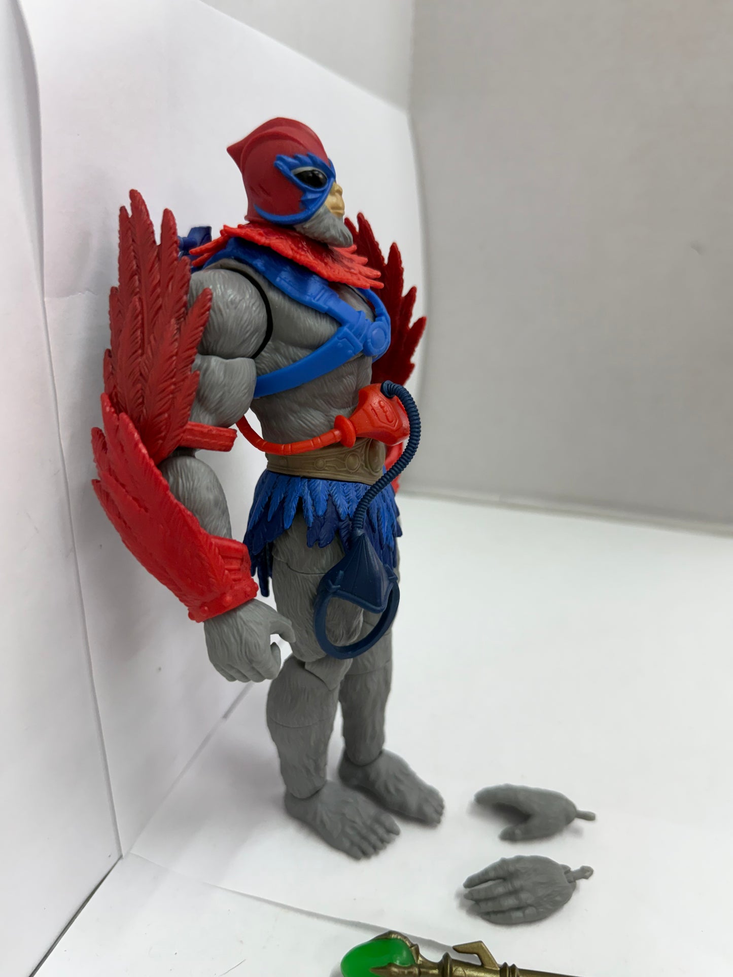 Masters of the Universe MOTU Masterverse STRATOS New Eternia Figure Complete