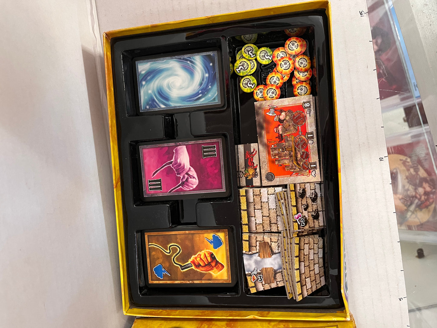 ARENA MAXIMUS: Fantasy Flight Games 2003 KEVIN WILSON'S Silver Line Chariot Rare