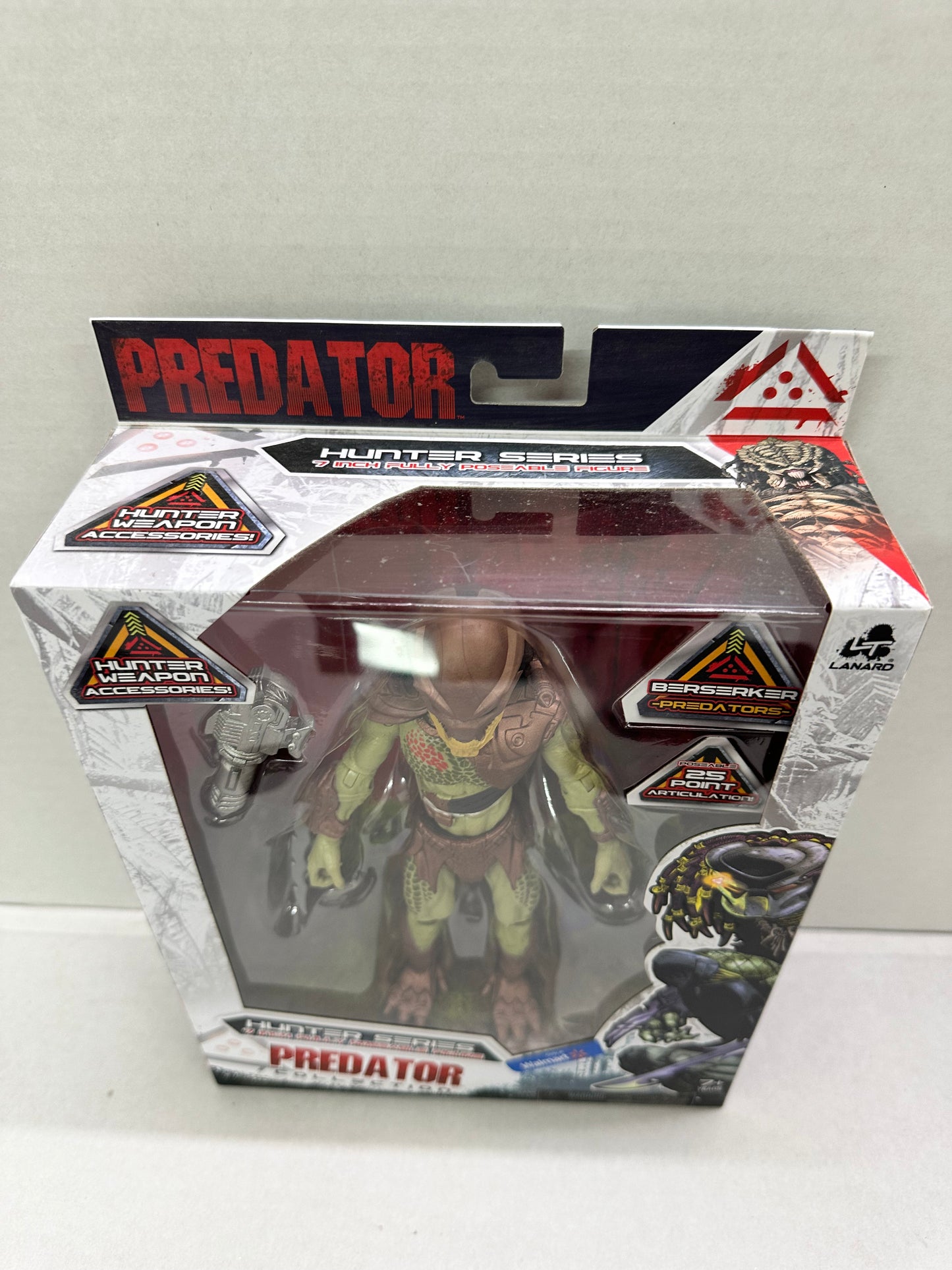 Lanard Toys BERSERKER PREDATOR 7" Action Poseable Figure HUNTER SERIES 2021 NEW
