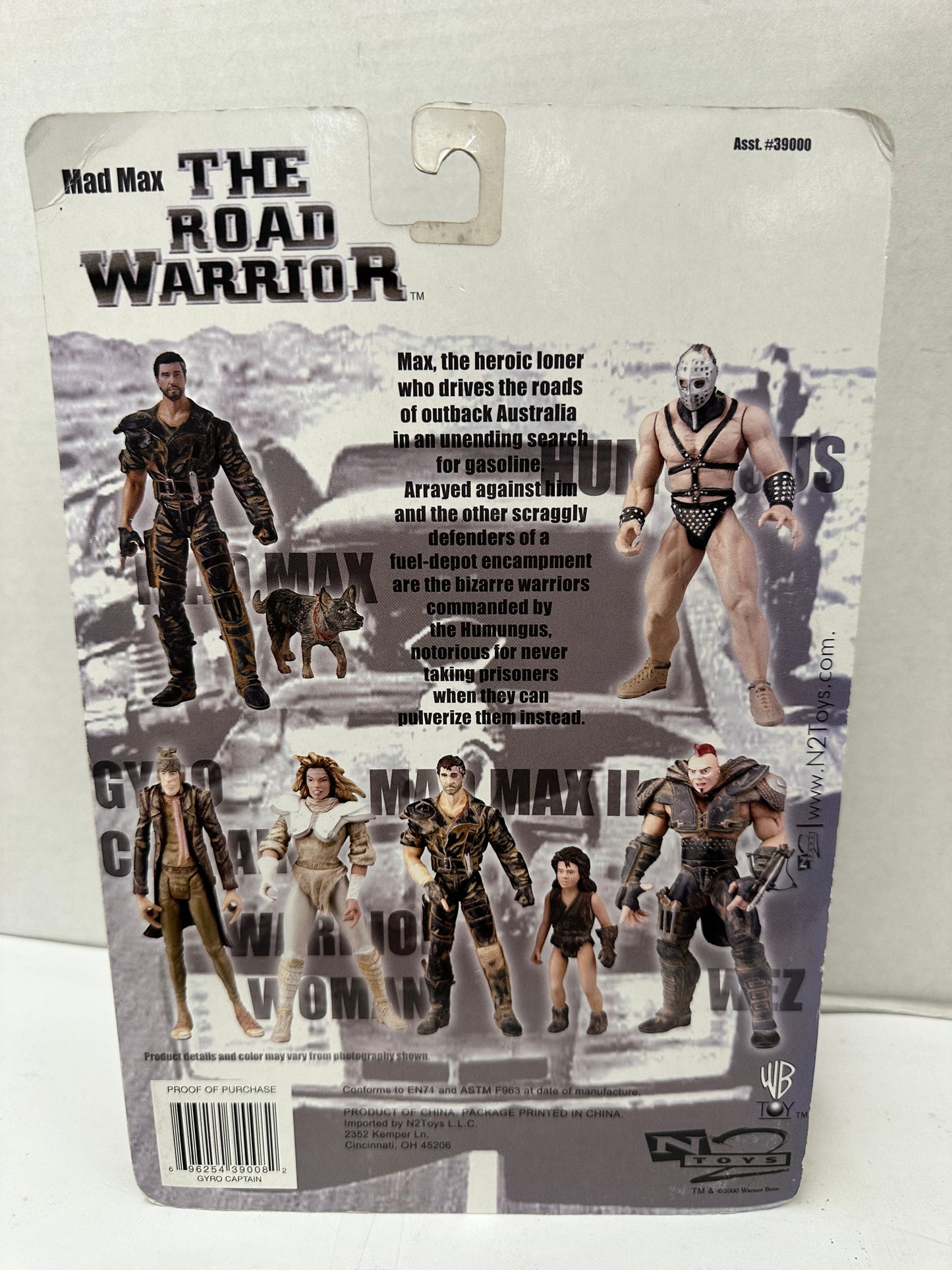 Road Warrior Gyro Pilot Action Figure