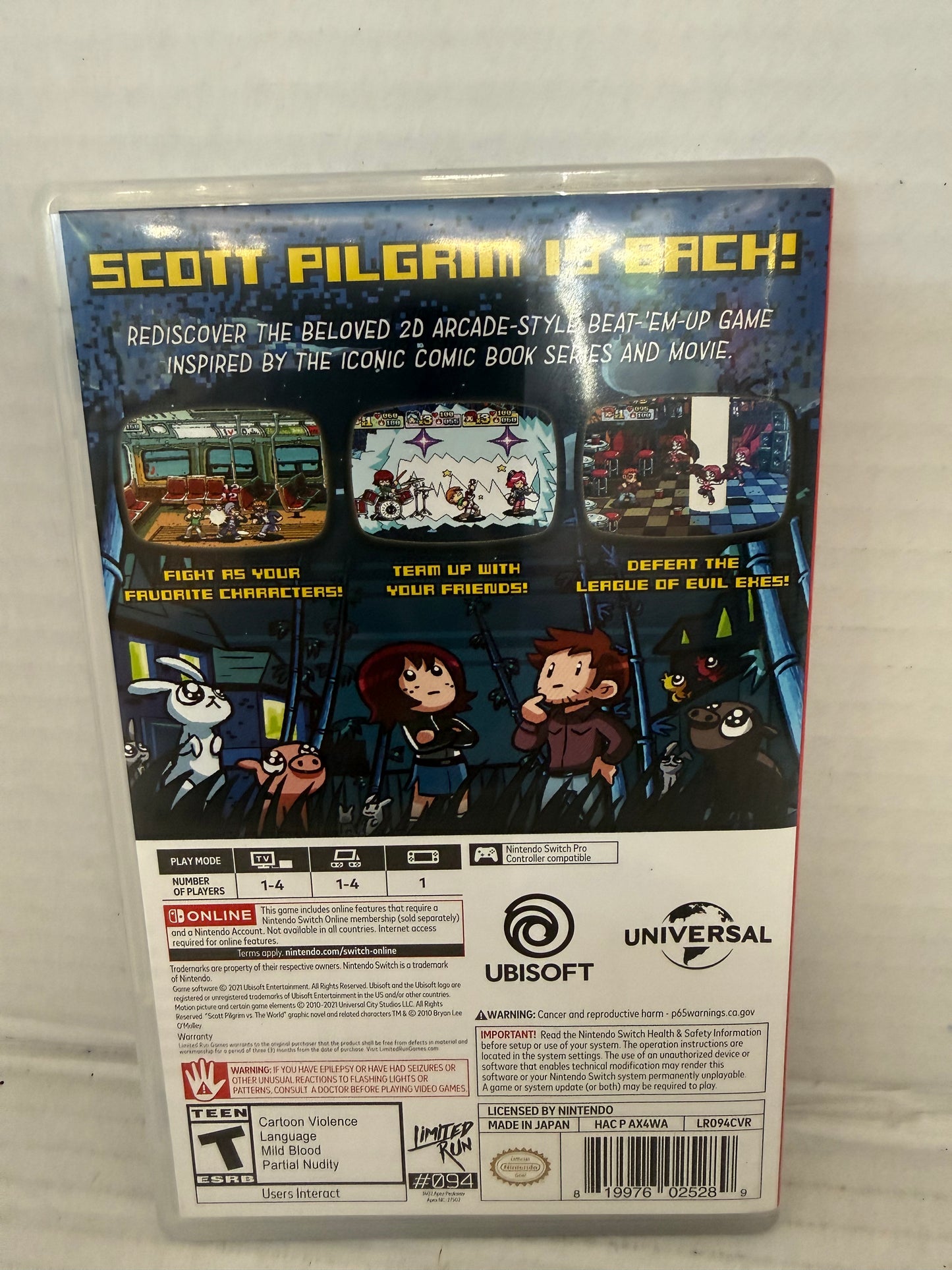 Nintendo Switch Scott Pilgrim vs. The World: The Game Complete Edition